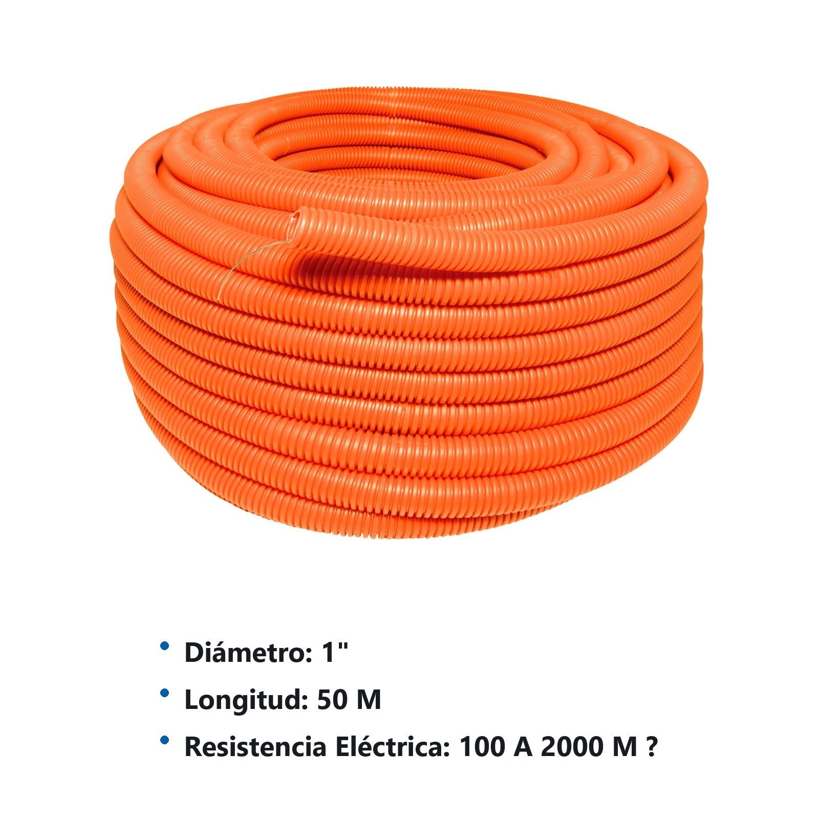 Manguera flexible para cable, reforzada 1" 50 m Surtek - Imagen 2