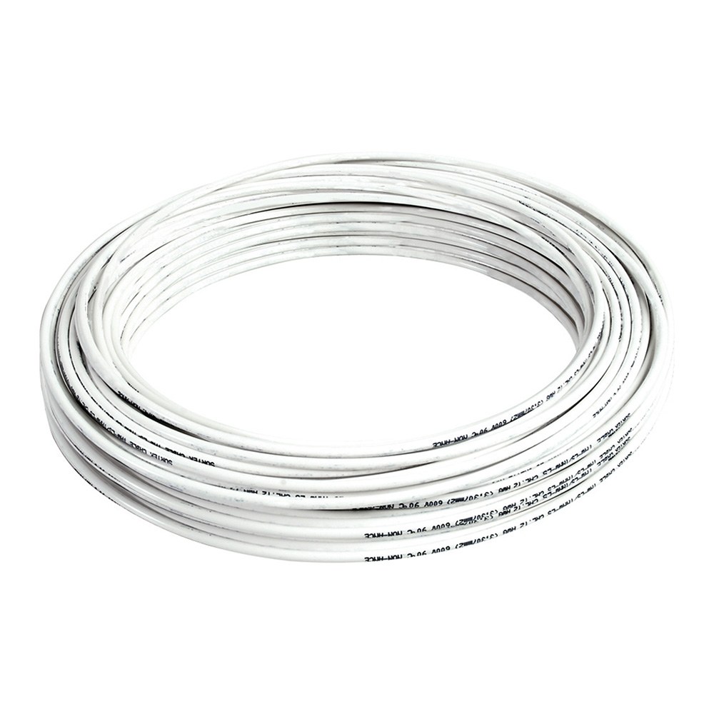 Cable eléctrico THW calibre 10, 100 m color blanco Surtek