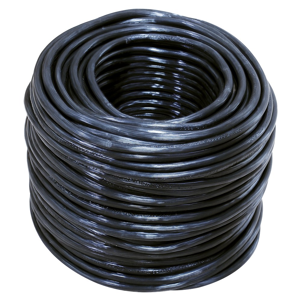 Cable eléctrico 2 x 14, 100 m color negro y blanco Surtek
