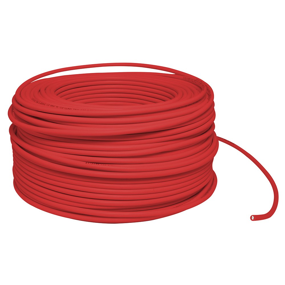 Cable eléctrico THW calibre 8, 100 m color rojo Surtek