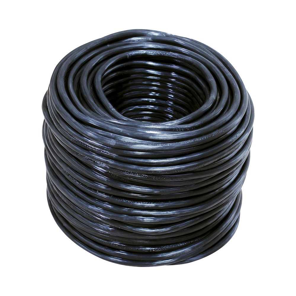 Cable eléctrico CCA 3 x 14, 100 m color negro, blanco y verde Surtek