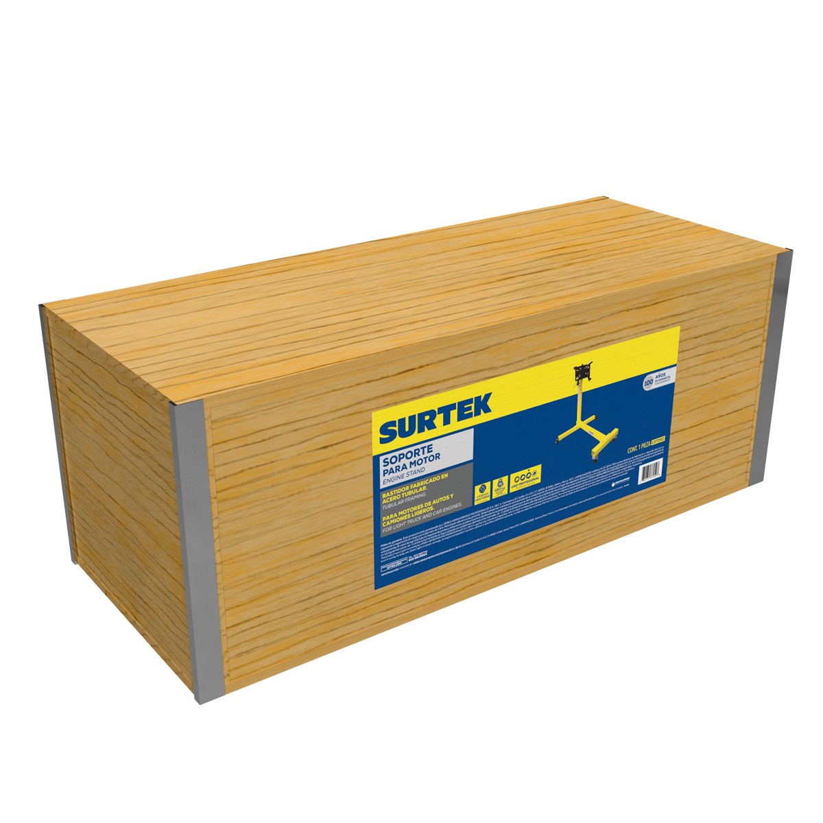 Soporte para motor, capacidad 454 kg Surtek - Imagen 2