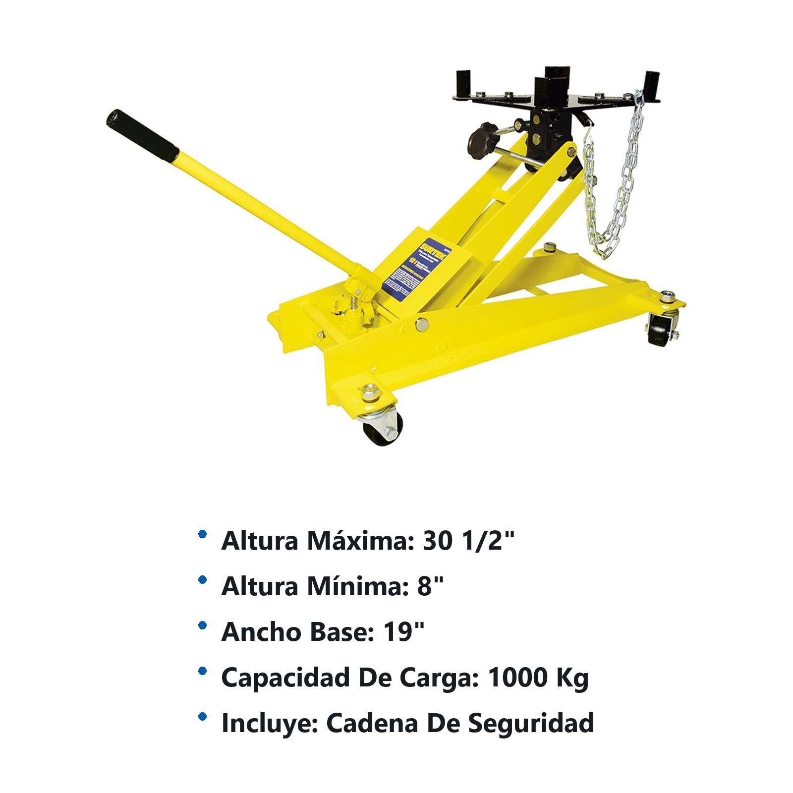 Gato hidráulico para transmisión, pistón con tratamiento y pulido, 1 ton Surtek - Imagen 2
