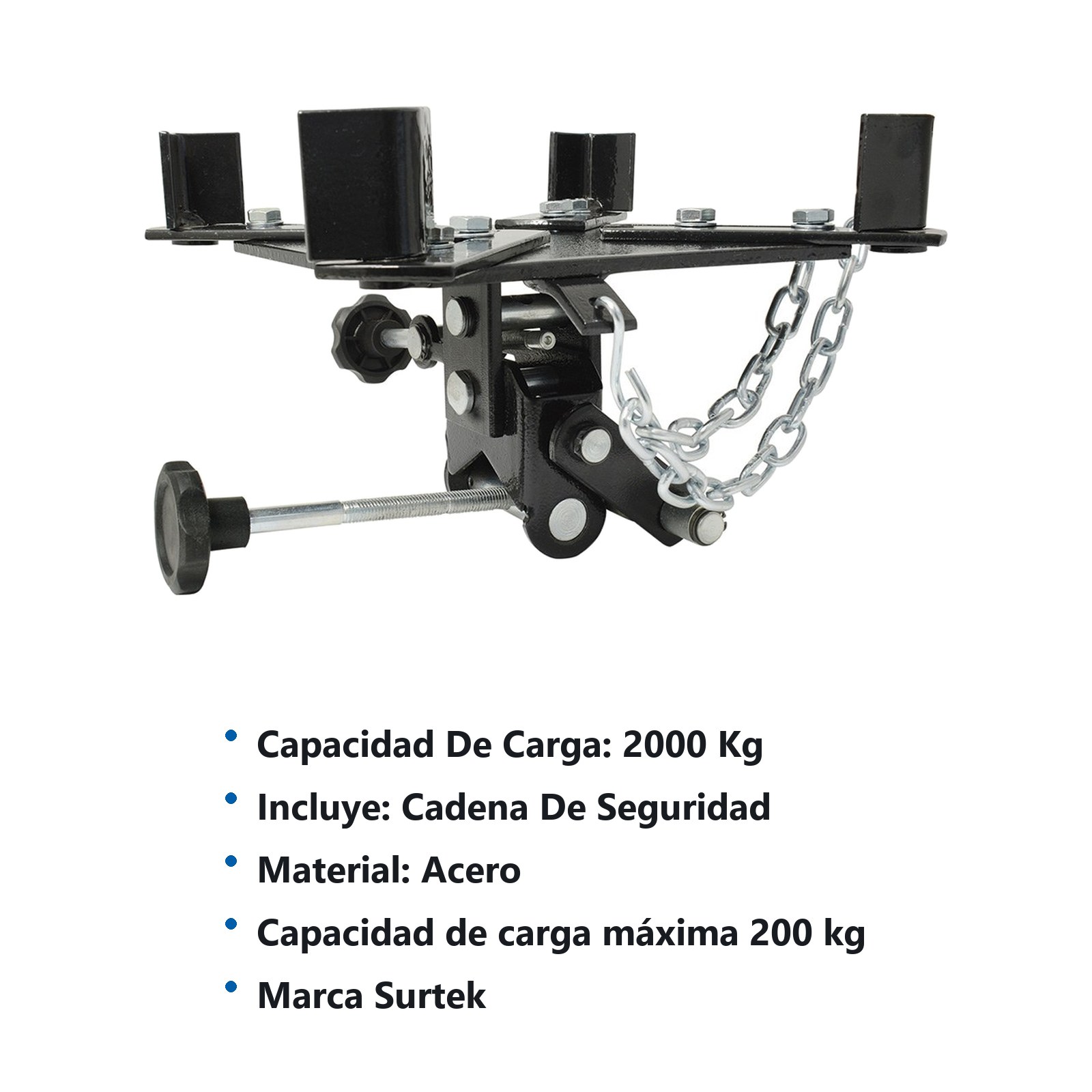 Adaptador de gato para transmisión, 200 kg Surtek - Imagen 3