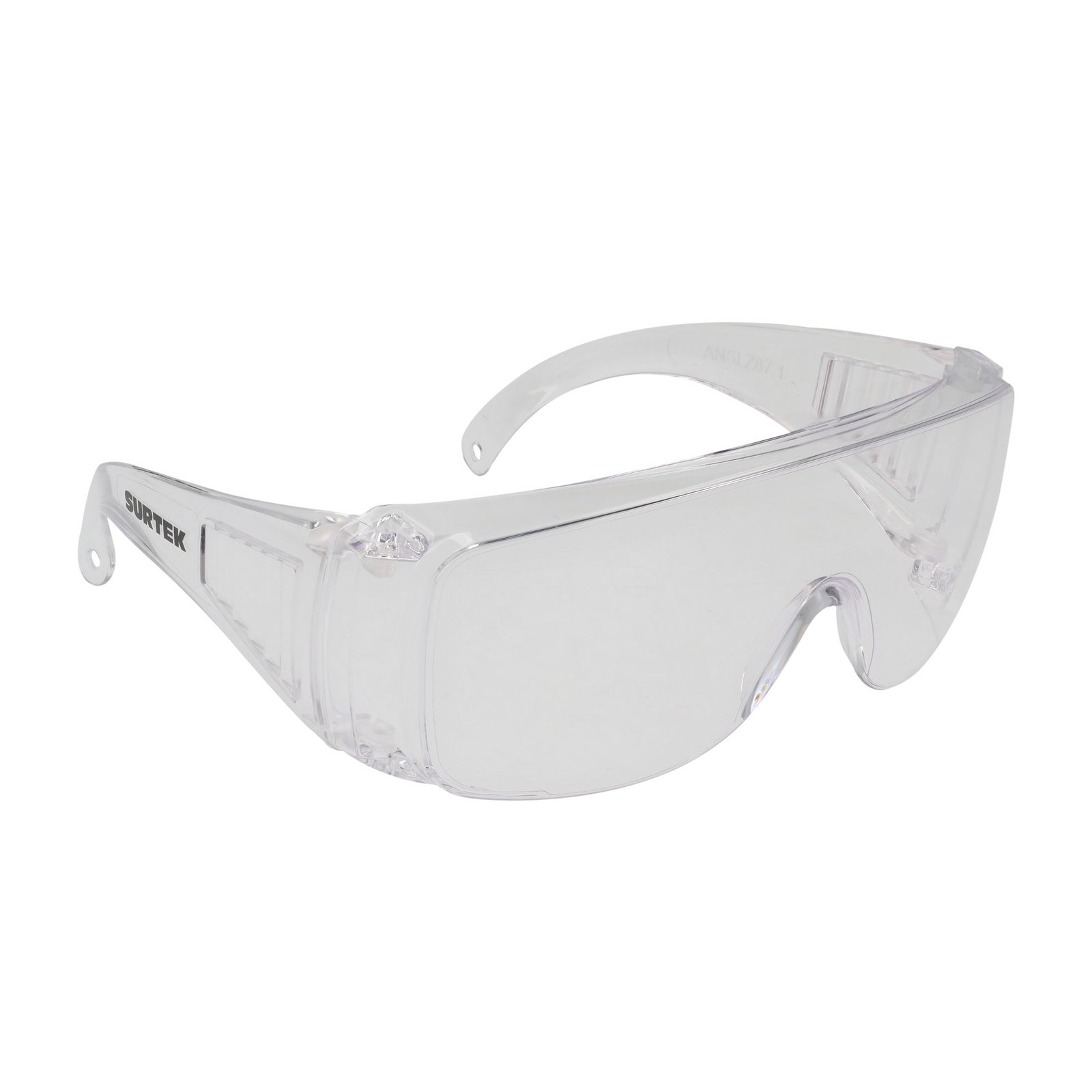 Lentes de seguridad modelo tradicionales, transparentes Surtek - Imagen 2