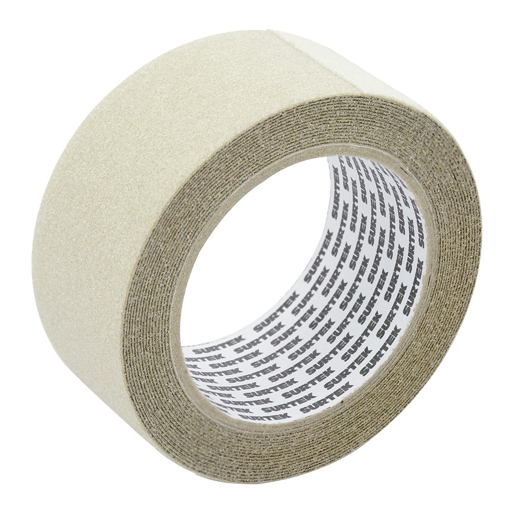 Cinta antiderrapante ancho 48 mm de 5 m, transparente Surtek