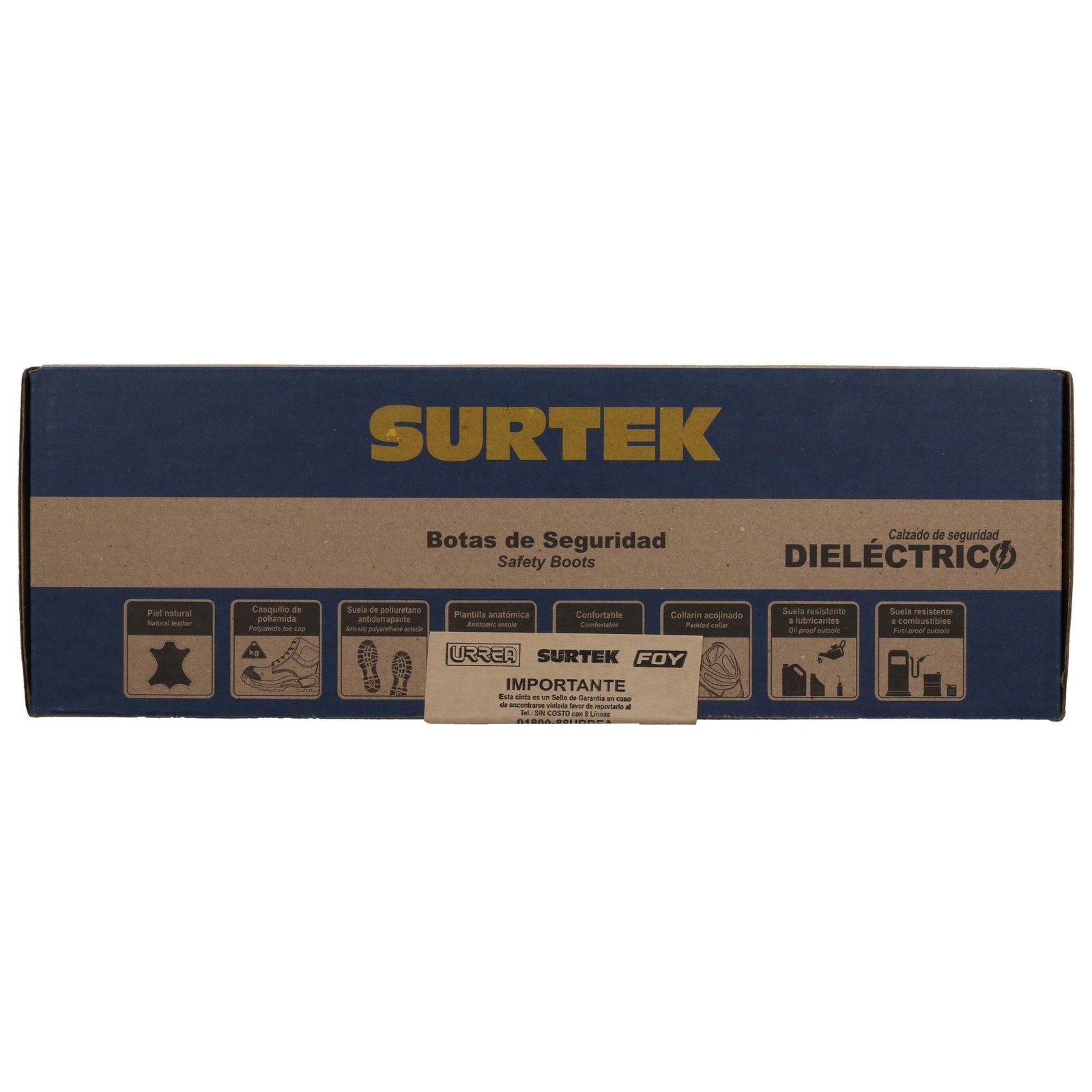 Botas de seguridad dieléctricas con casquillo de poliamida #27 cm Surtek - Imagen 4