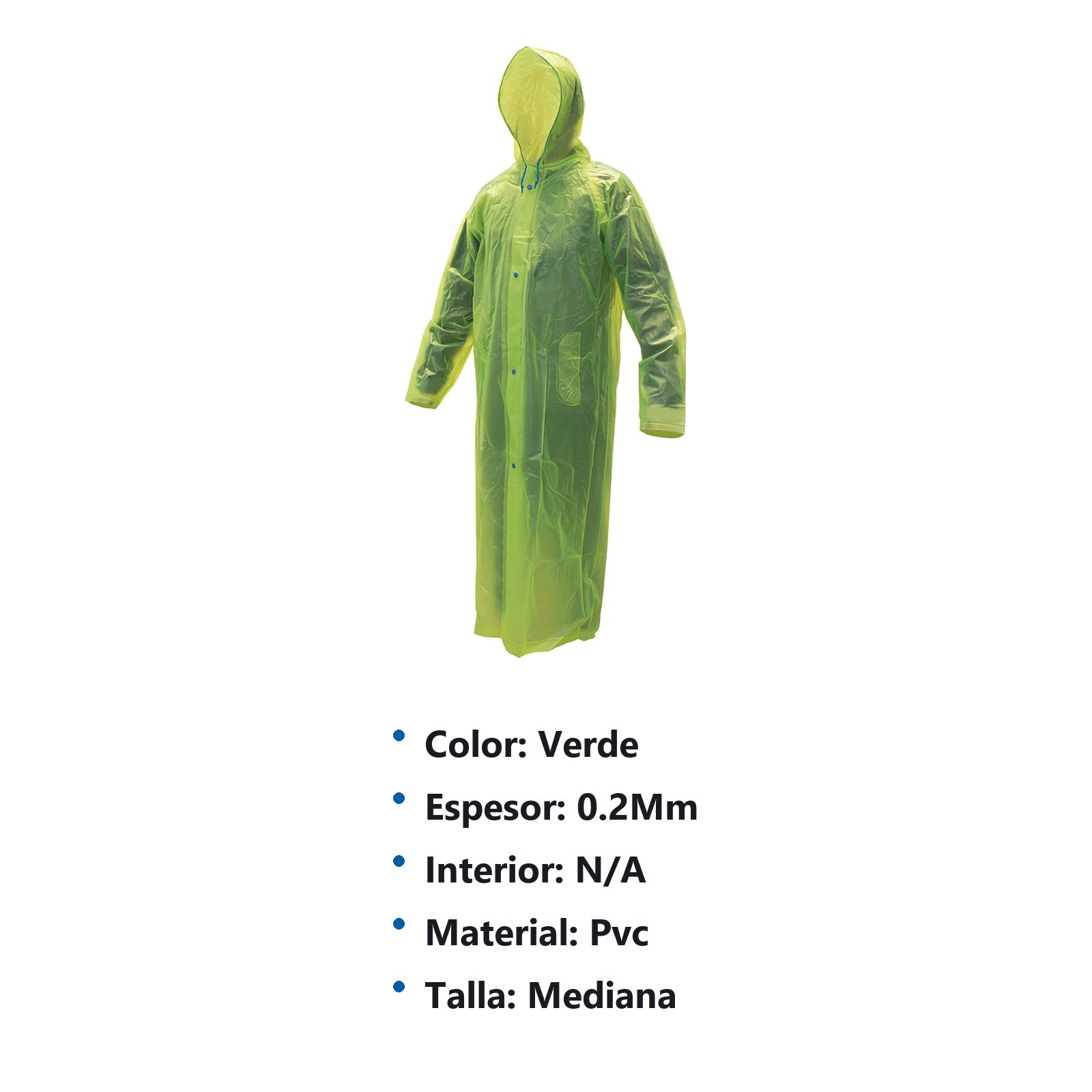 Gabardina impermeable de alta visibilidad M Surtek - Imagen 2