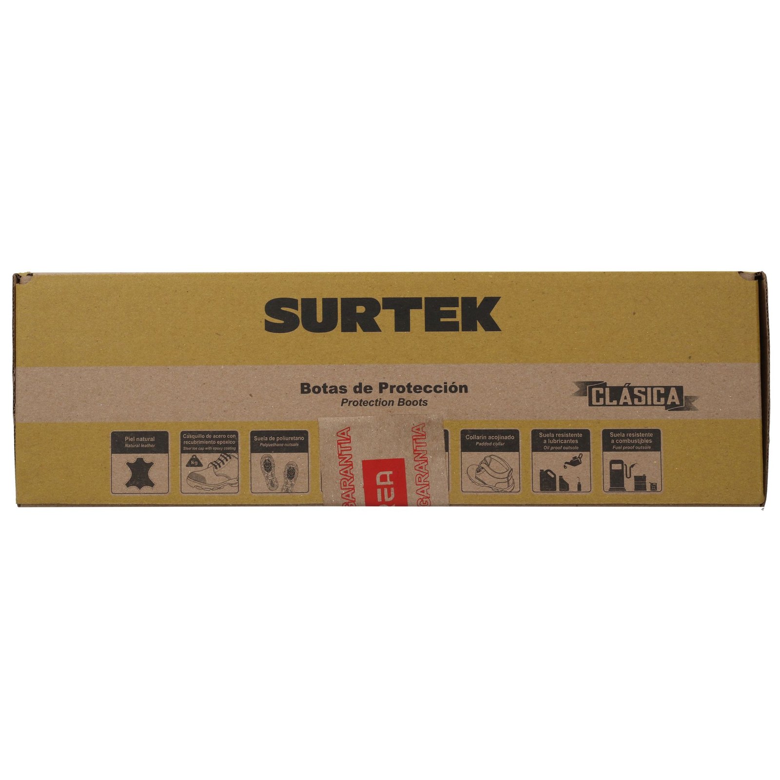 Botas de seguridad clásicas con casquillo de acero #27.5 cm Surtek - Imagen 4