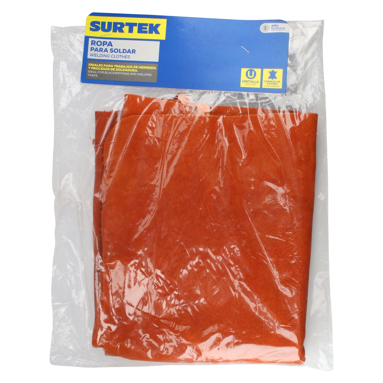 Mandil de carnaza para soldar, 80 cm Surtek - Imagen 4