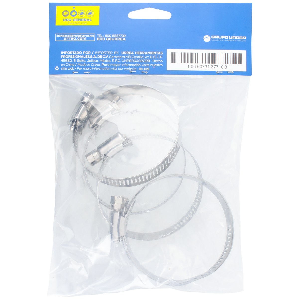 Abrazadera sin fin de acero inoxidable de 1-13/16" a 2-3/4" Surtek - Imagen 3
