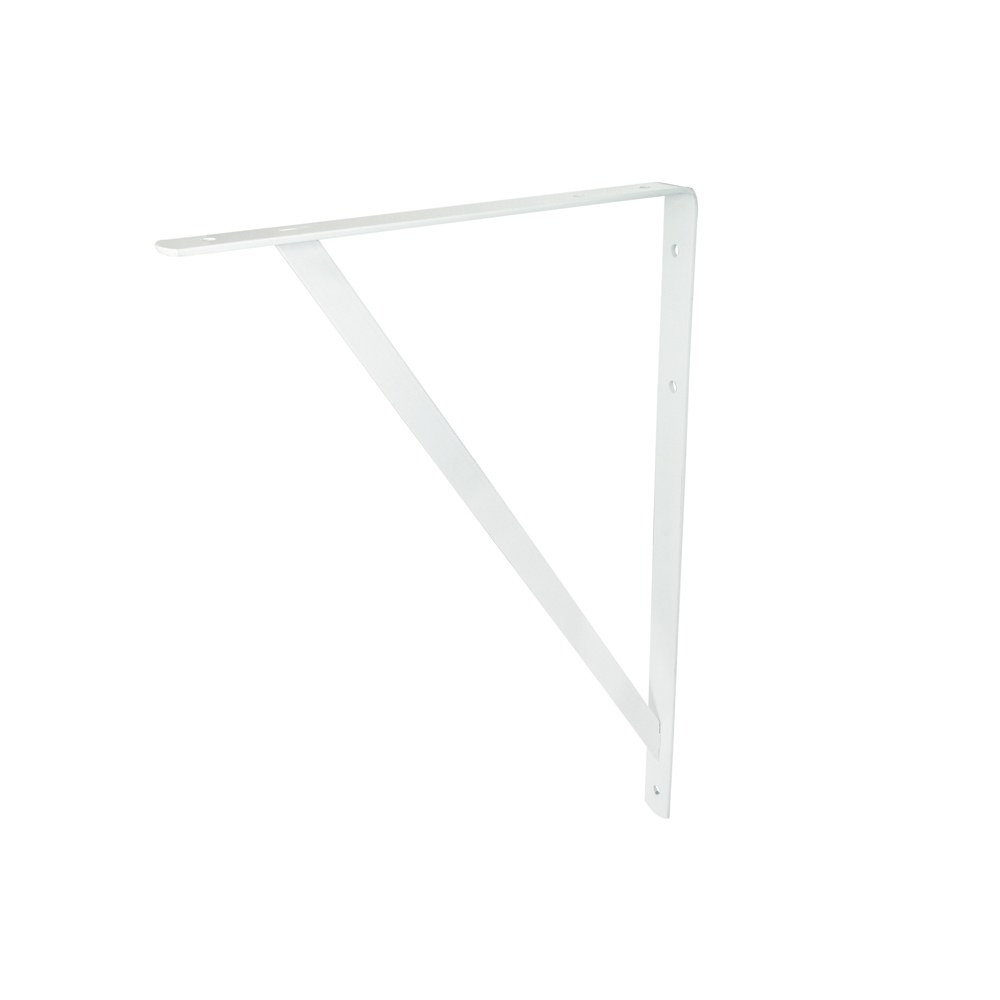 Ménsula con soporte color blanco 10 x 16" Surtek