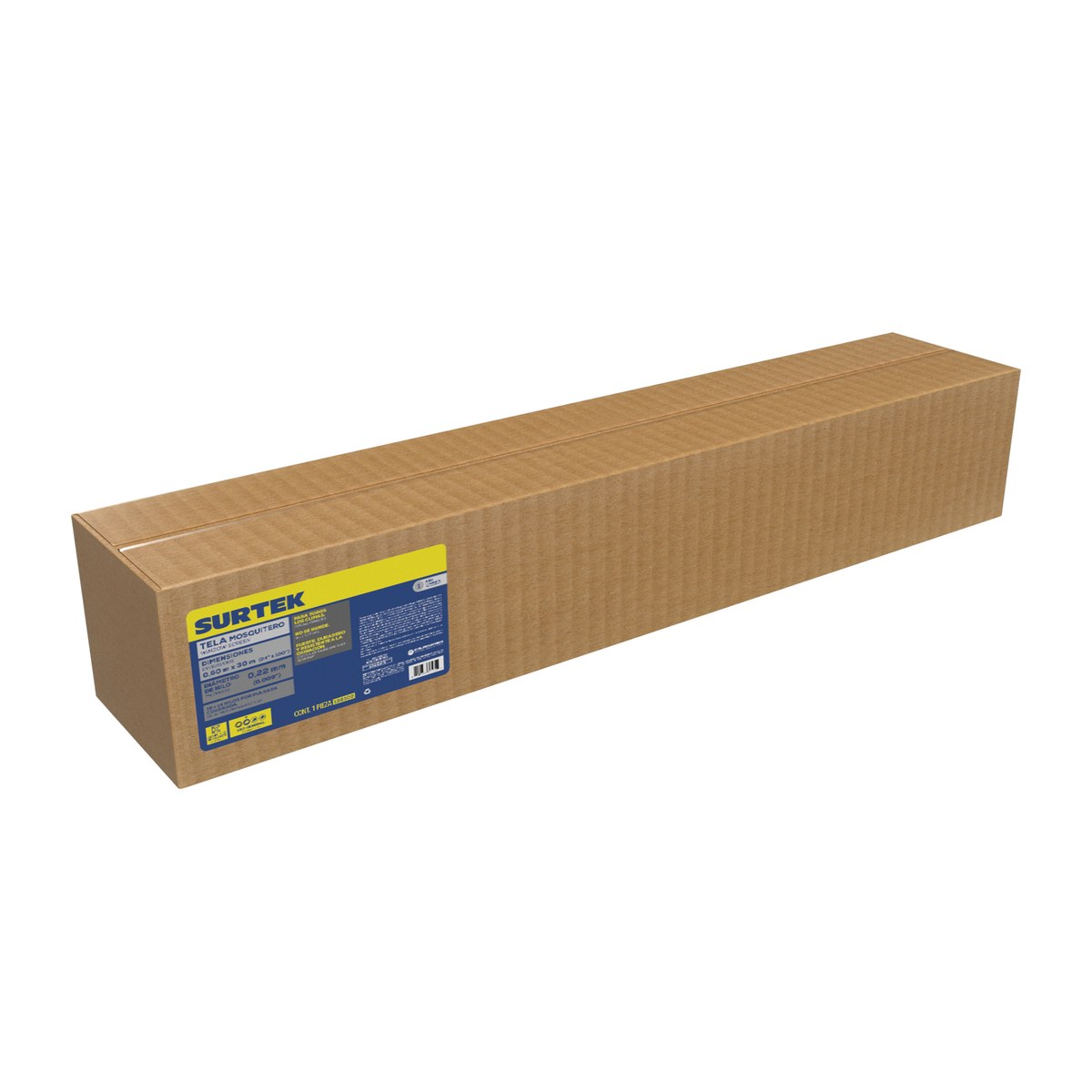 Tela para mosquitero de aluminio 1.20 x 30 m Surtek - Imagen 2