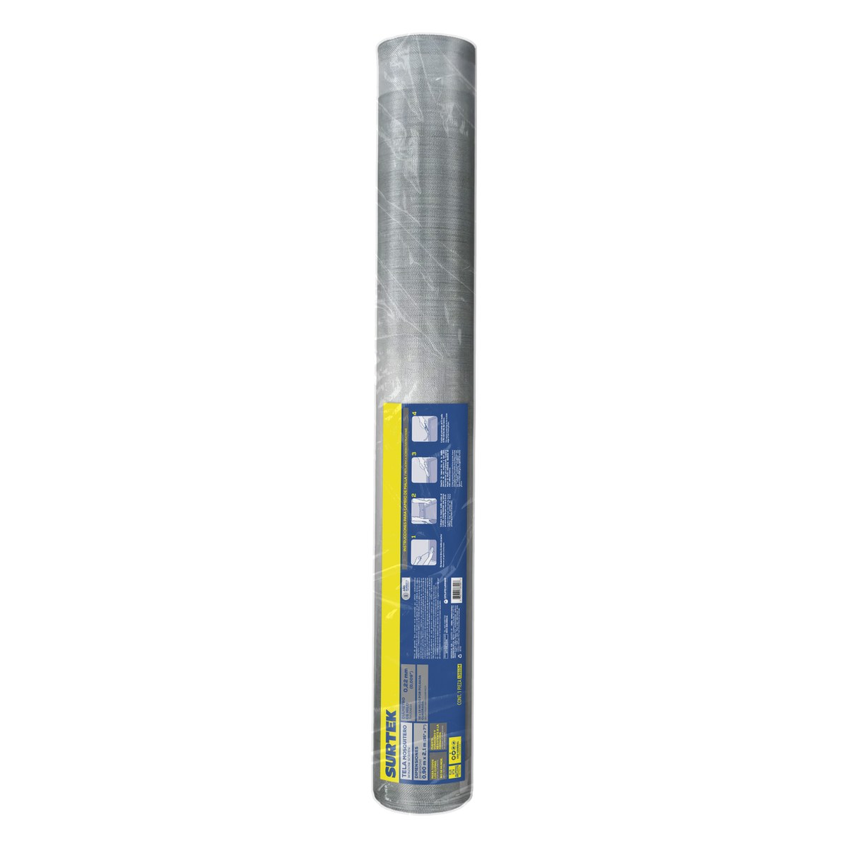 Tela para mosquitero de aluminio 1.20 x 2.1 m Surtek - Imagen 2