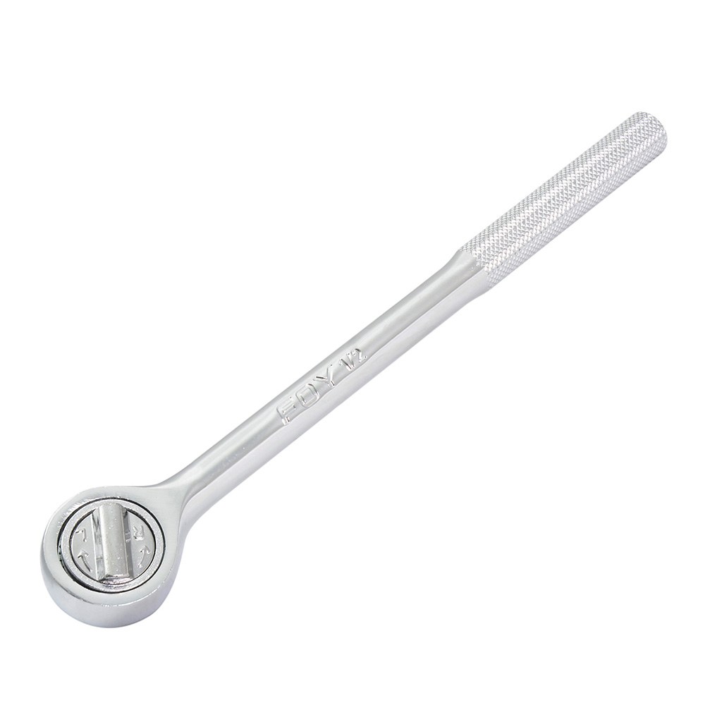 Matraca reversible cabeza redonda, para dado cuadro de 1/2" Foy