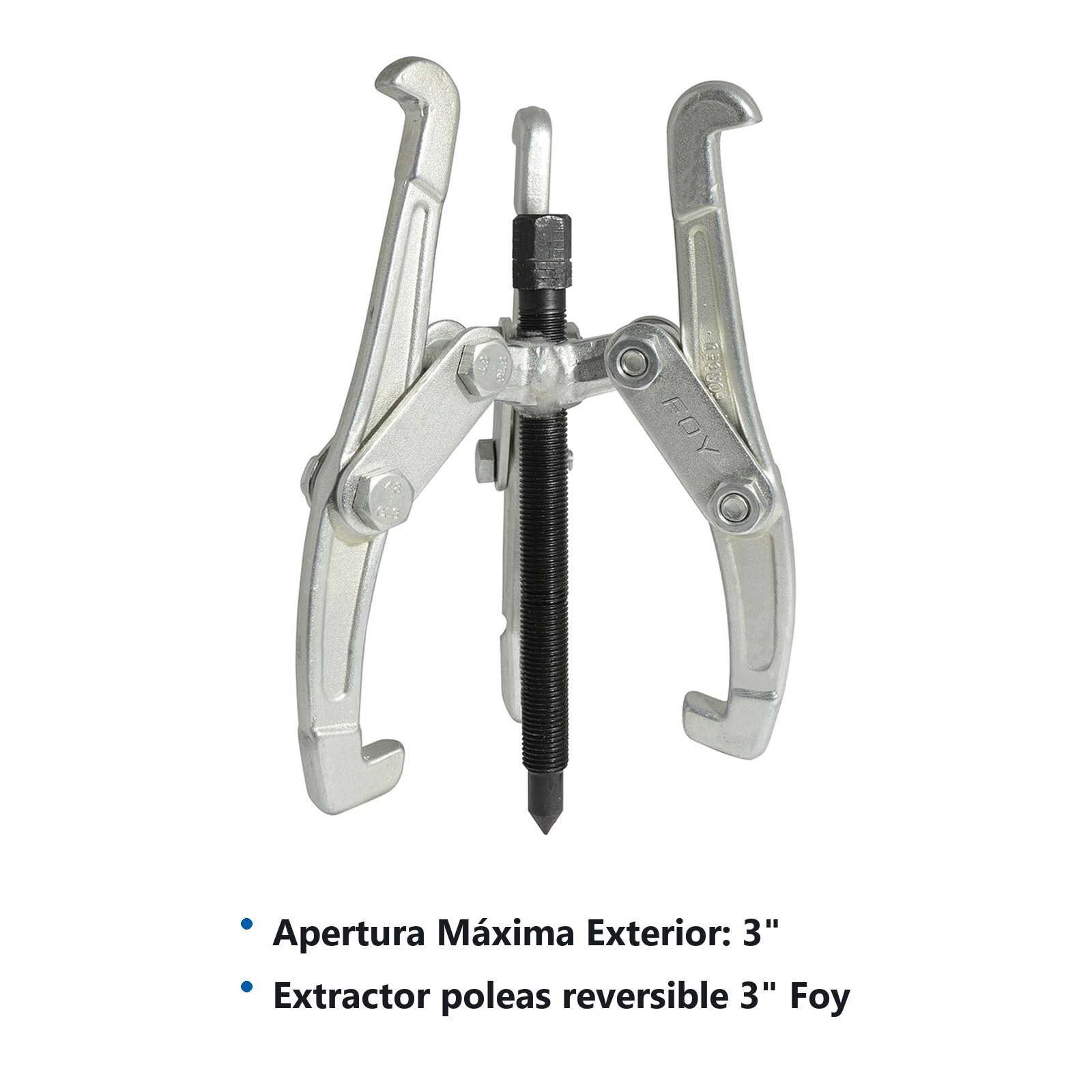 Extractor reversible 3 quijadas tipo "B", alcance 3" Foy - Imagen 2