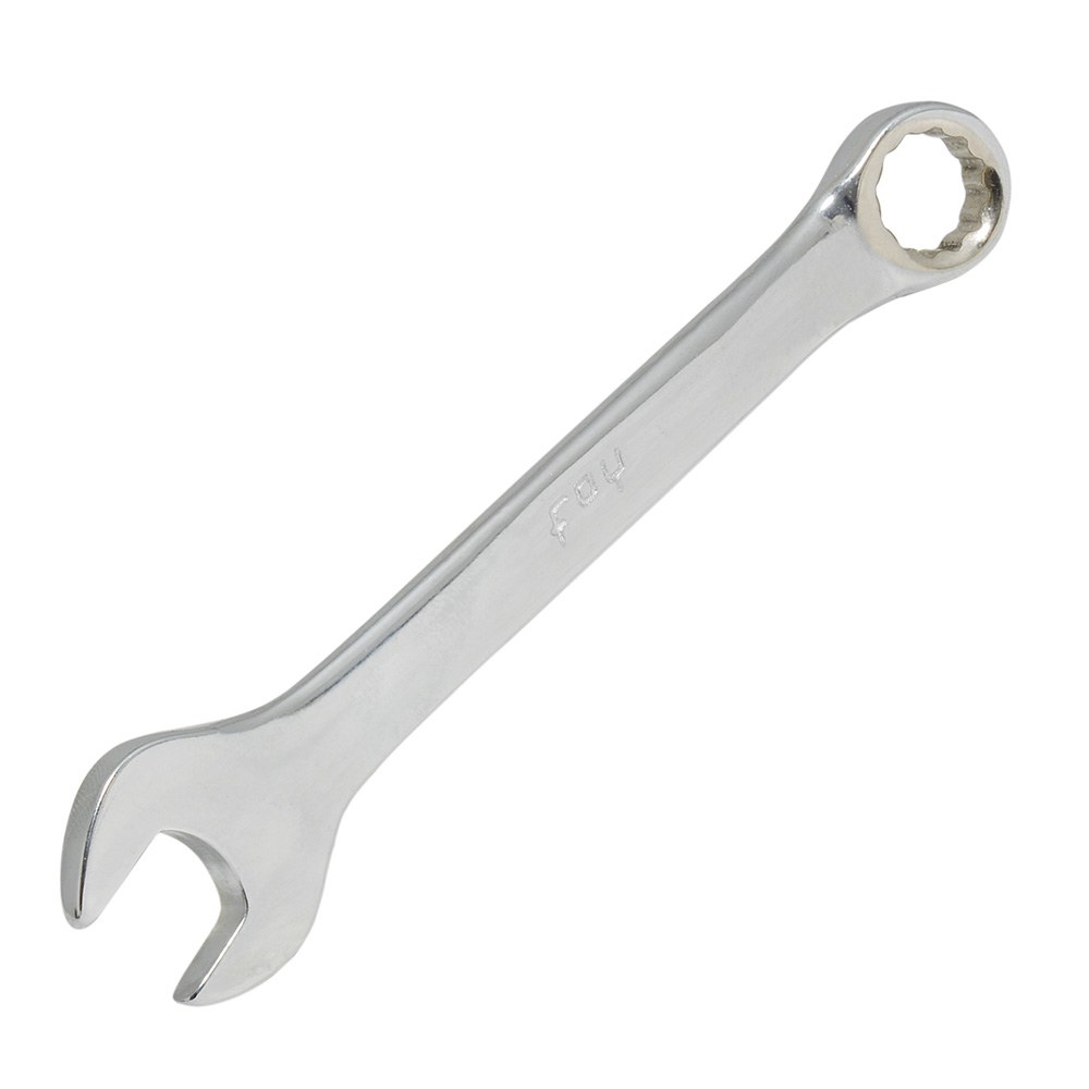 Llave combinada pulido espejo en pulgadas, 12 puntas, 7/16" Foy