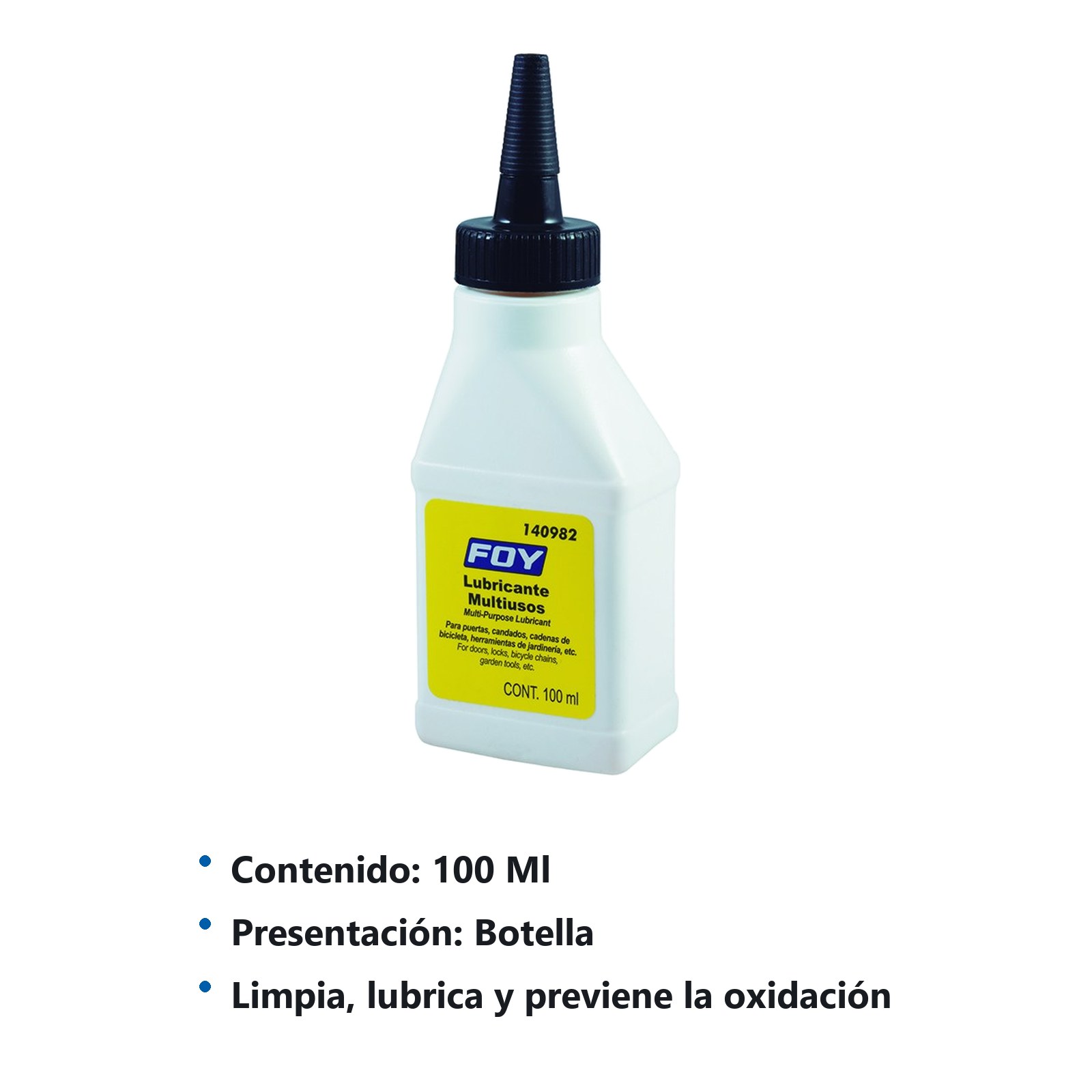 Aceite multiusos 100 ml Foy - Imagen 2
