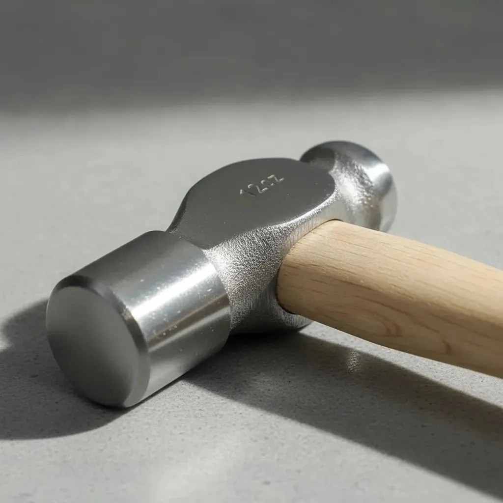 Martillo pulido de bola con mango de madera de 12", 12 oz Foy - Imagen 3