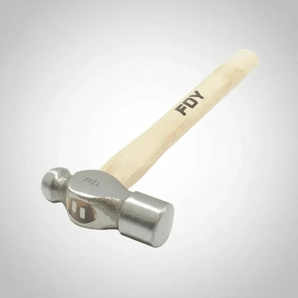 Martillo pulido de bola con mango de madera de 12", 12 oz Foy - Imagen 4