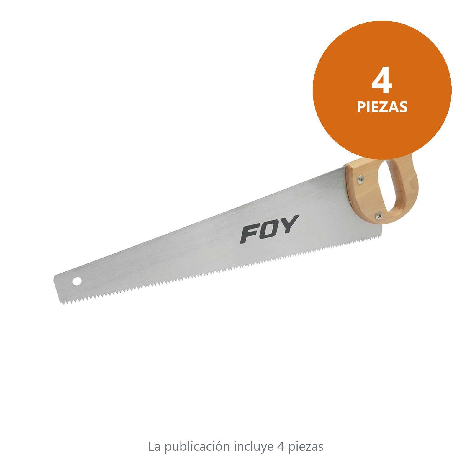 Serrucho con mango de madera de 22" Foy - Imagen 2