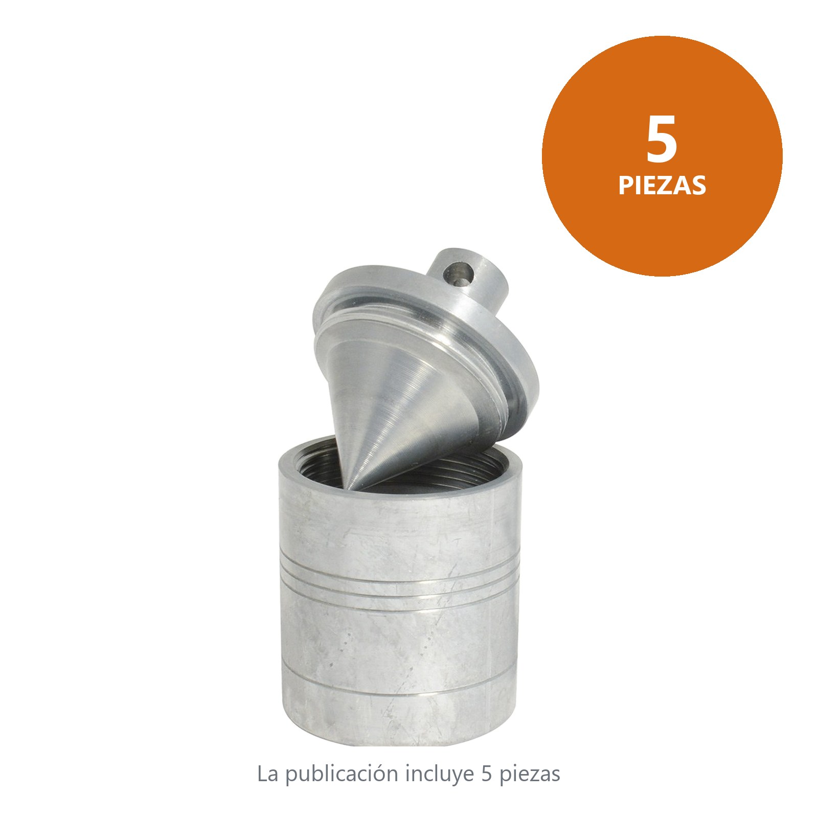 Plomada de zamac tipo barril 140 g Foy - Imagen 2