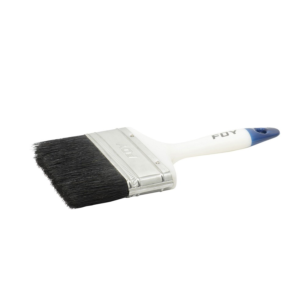 Brocha de cerdas naturales con mango plástico 6" Foy