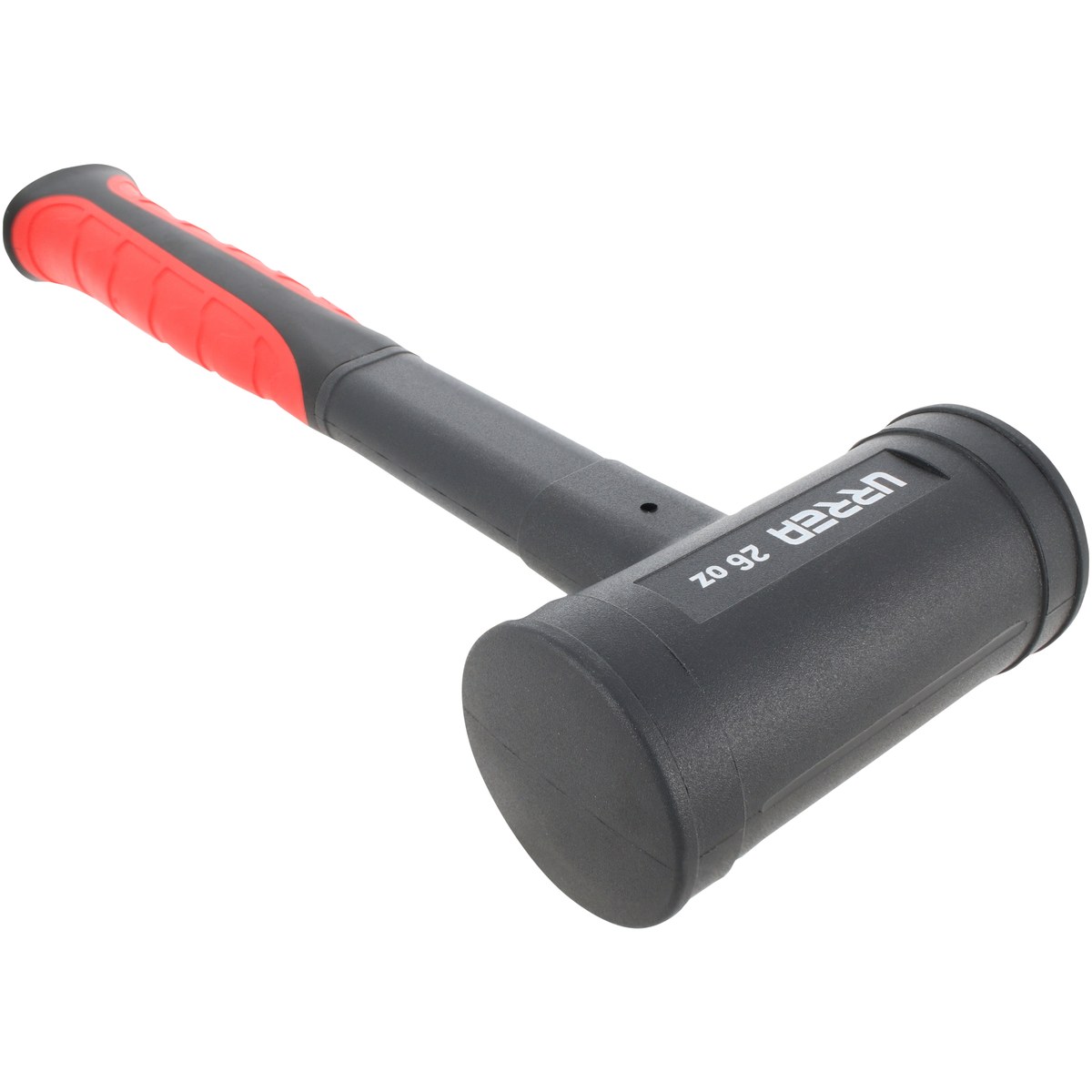 Mazo de golpe seco tapas fijas con mango Rubber grip de 10-1/8", 26 oz Urrea - Imagen 2