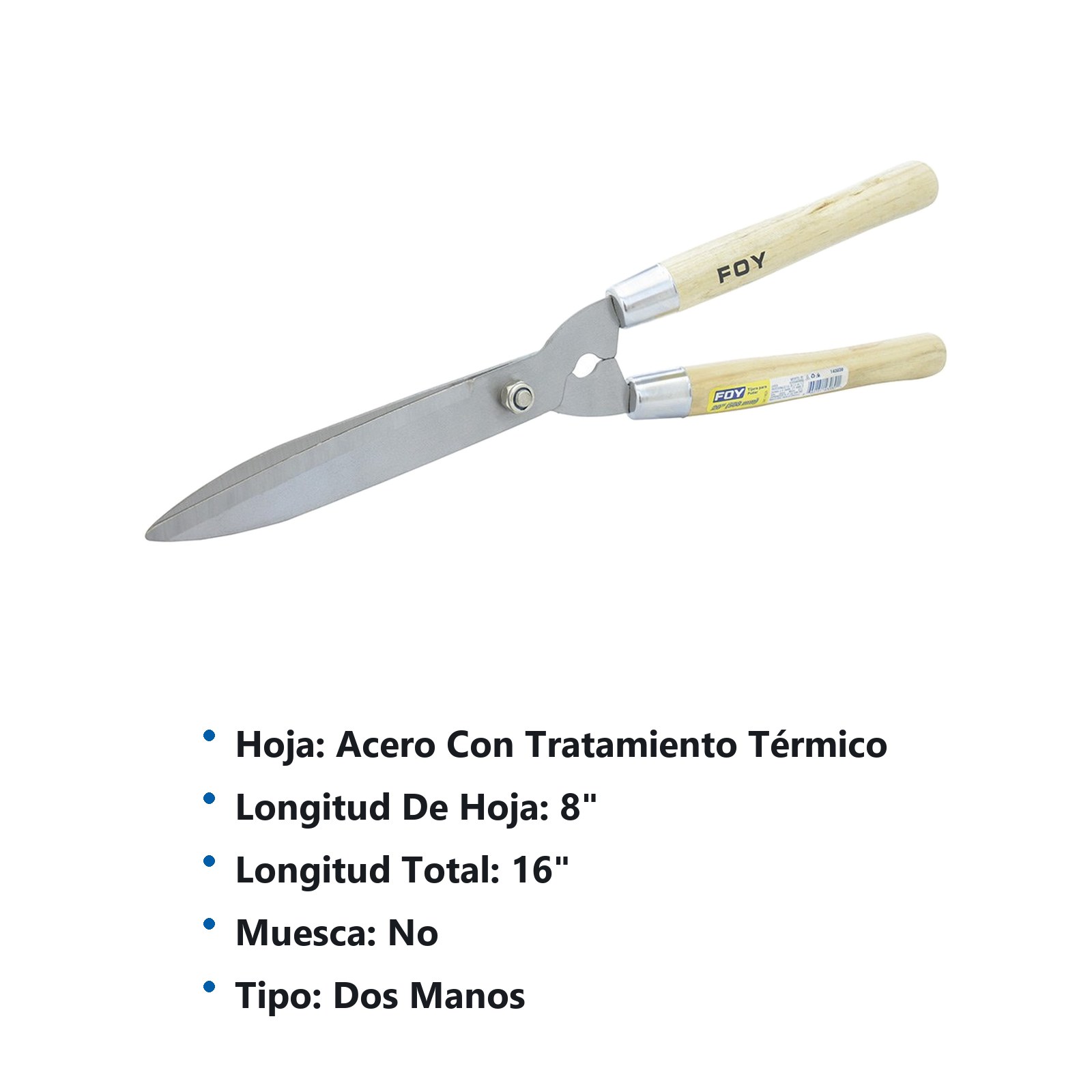 Tijeras para poda a dos manos 16" Foy - Imagen 3