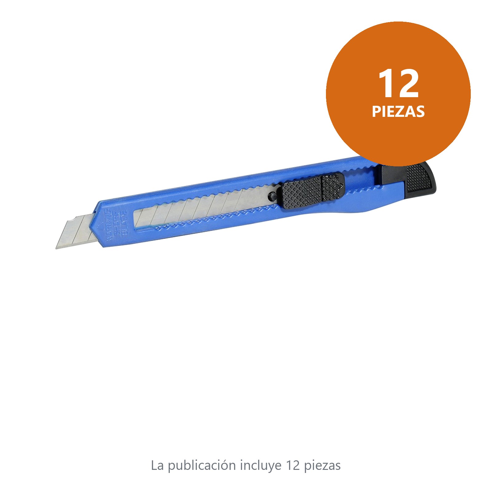 Cutter con cuerpo de plástico de 9 mm Foy - Imagen 2