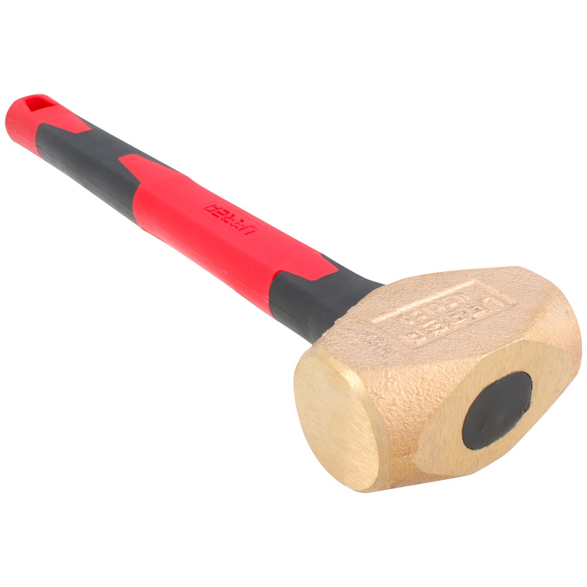 Marro de bronce con mango de fibra de vidrio de 15", 3.1 lb Urrea - Imagen 2