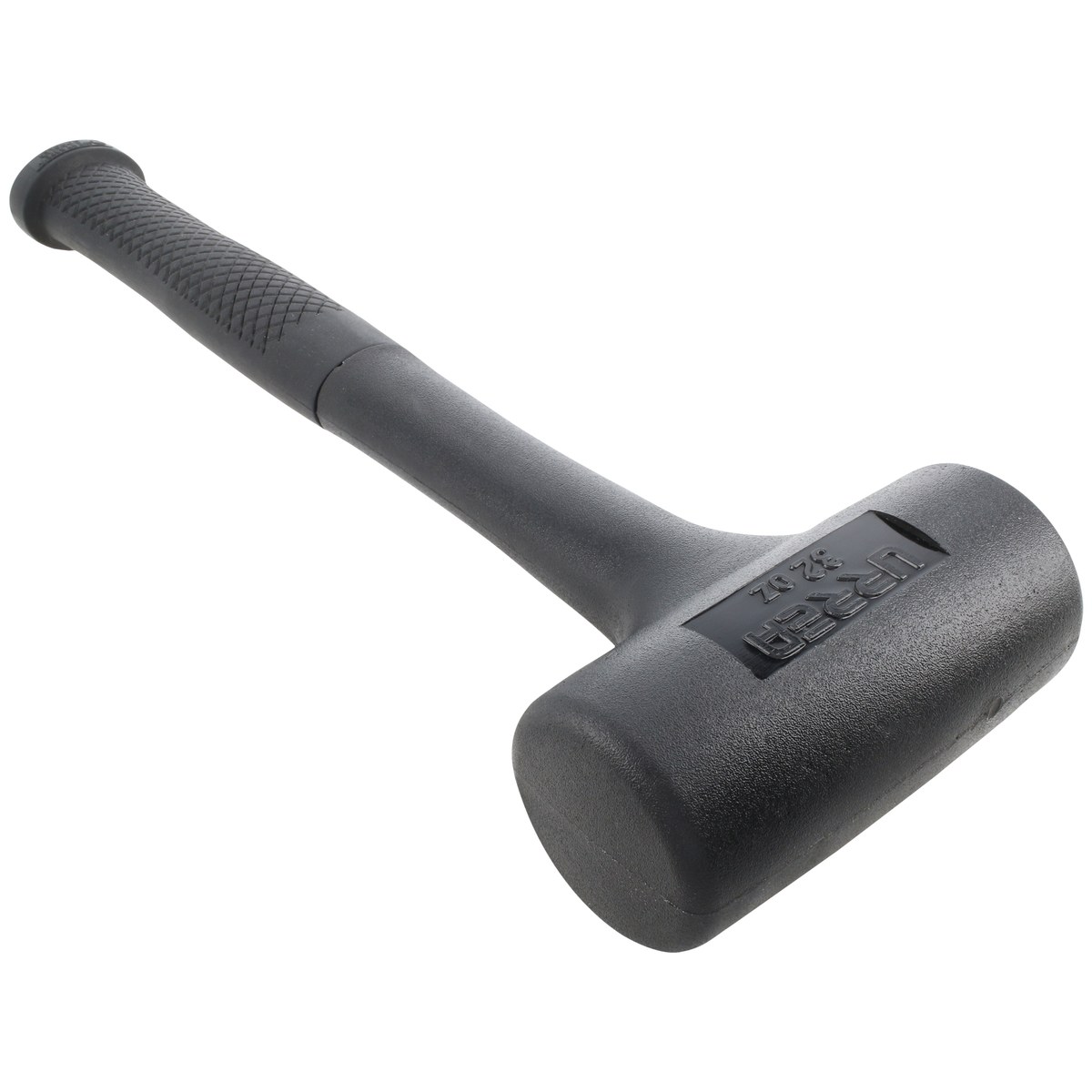 Mazo de golpe seco tapas fijas de alto impacto con mango Rubber grip de 11-29/64", 32 oz Urrea - Imagen 2