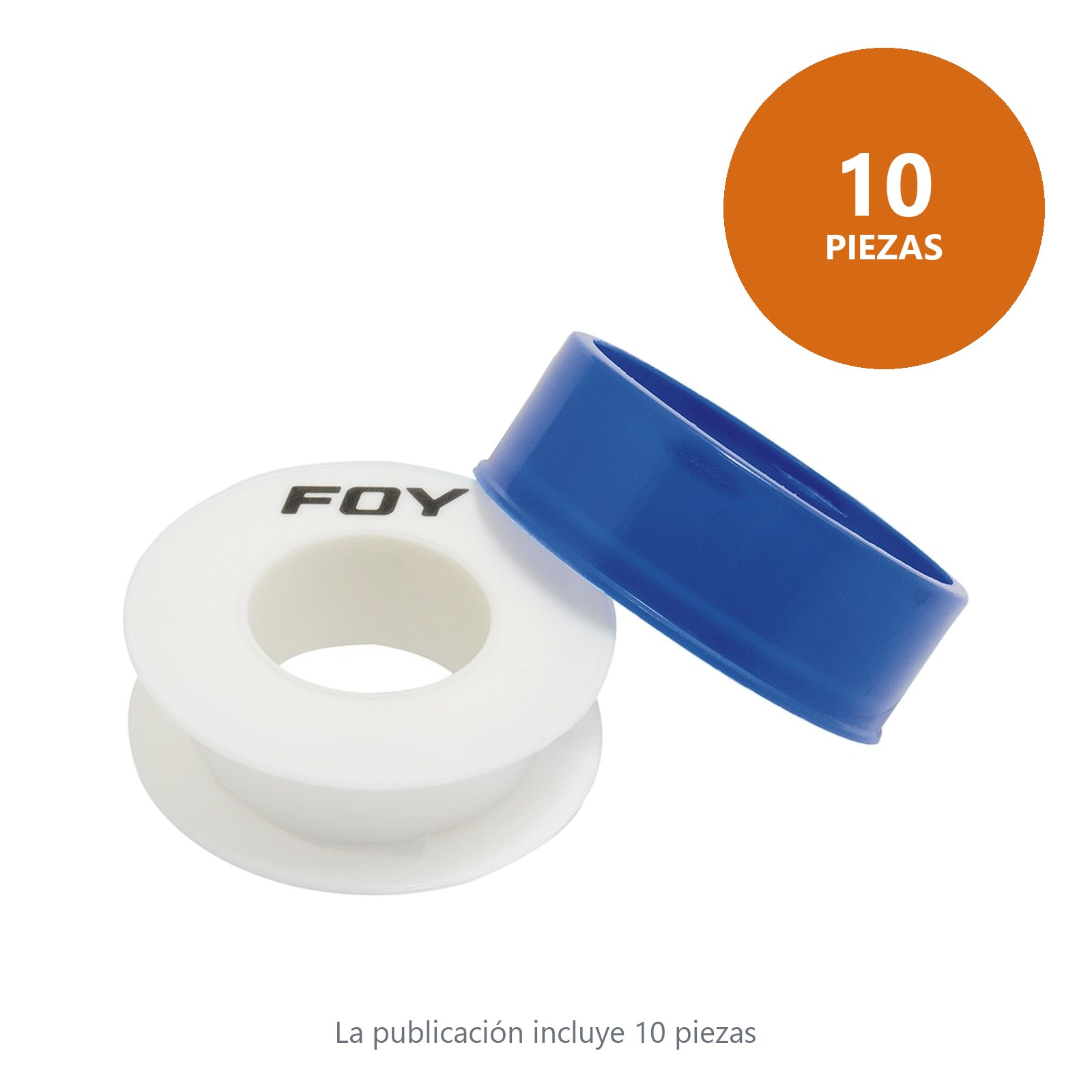 Cinta sella roscas 19 mm x 7 m Foy - Imagen 2