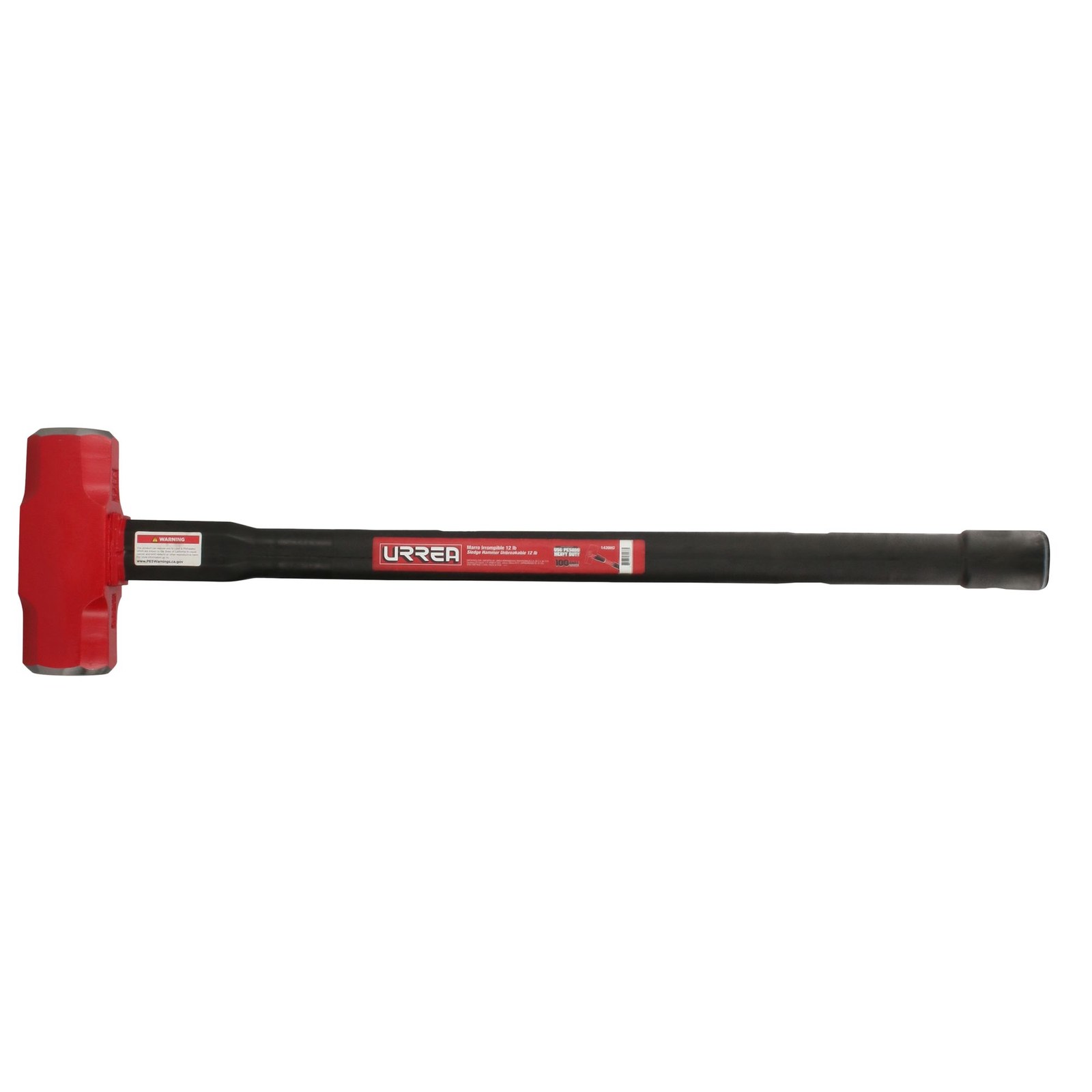 Marro irrompible con mango Rubber grip anti-vibración de 30", 8 lb Urrea - Imagen 3