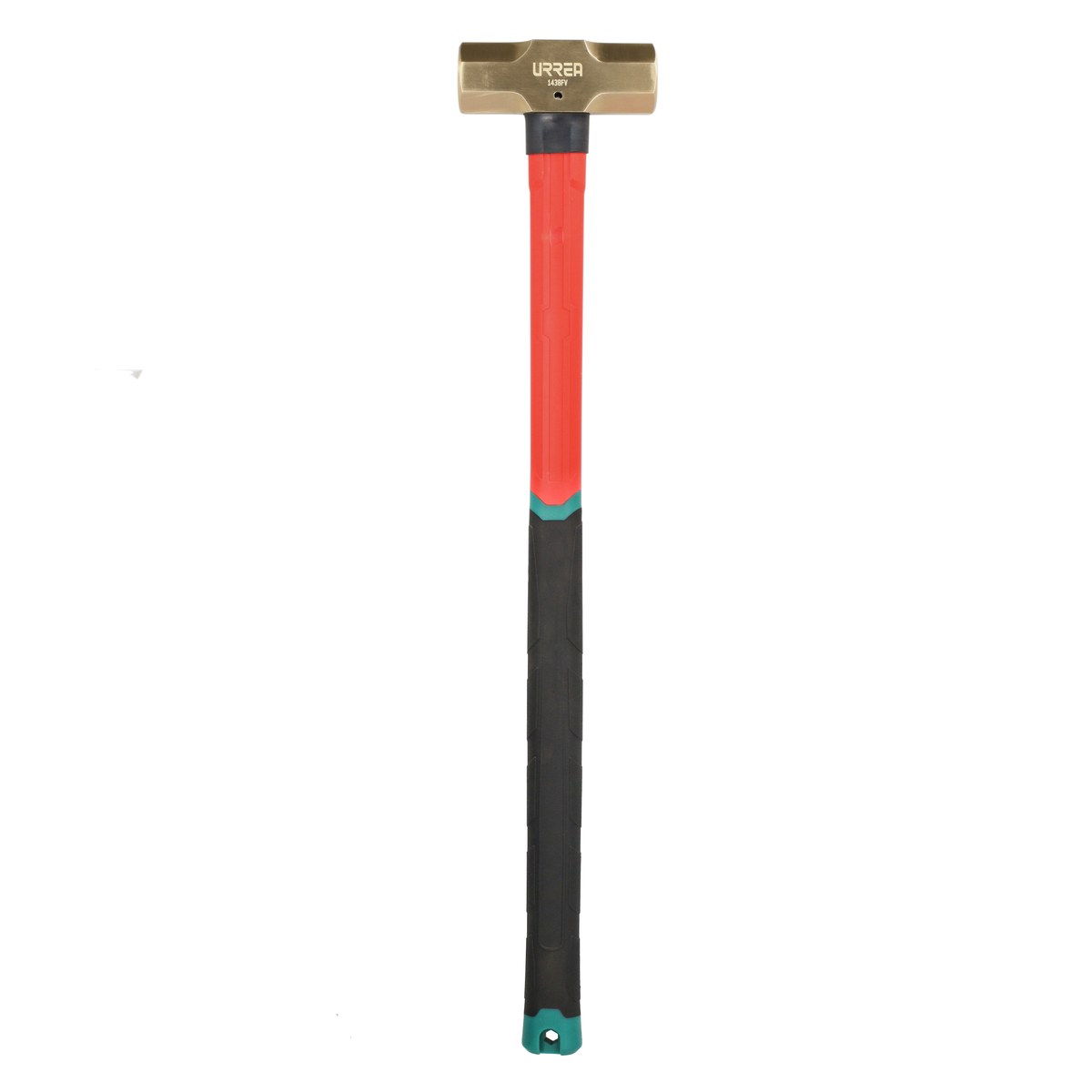 Marro de bronce con mango largo de fibra de vidrio 27.5", 8 lb Urrea - Imagen 2