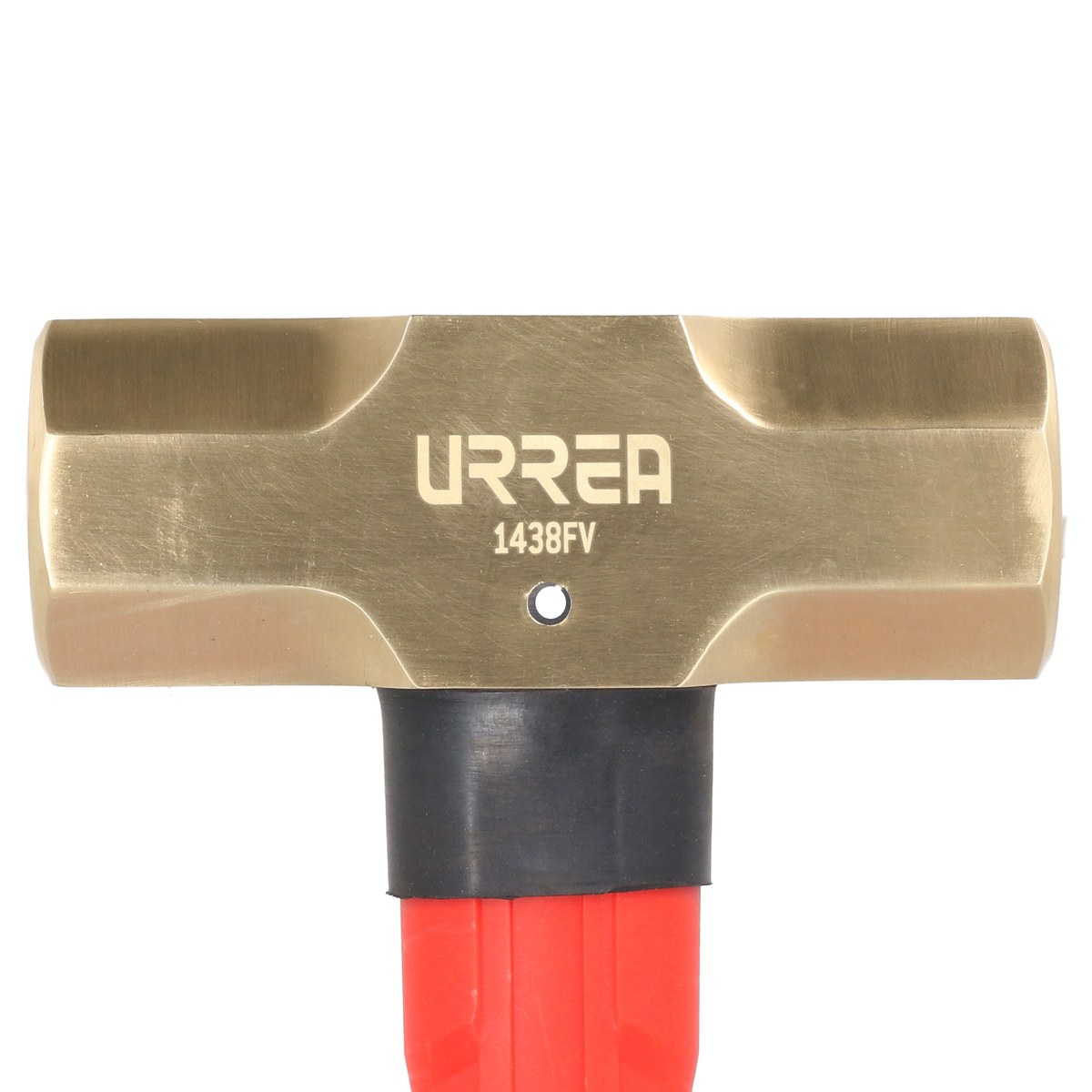 Marro de bronce con mango largo de fibra de vidrio 27.5", 8 lb Urrea - Imagen 3