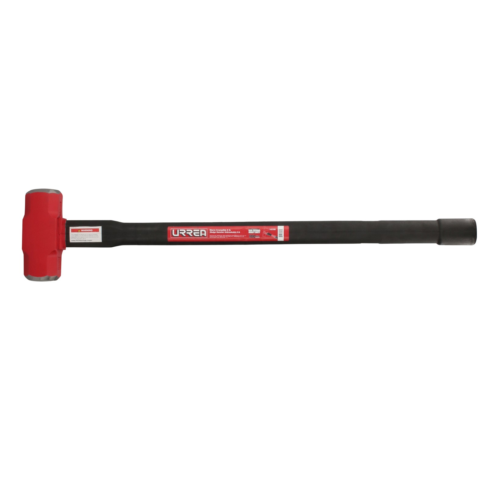 Marro irrompible con mango Rubber grip anti-vibración de 30", 12 lb Urrea - Imagen 3