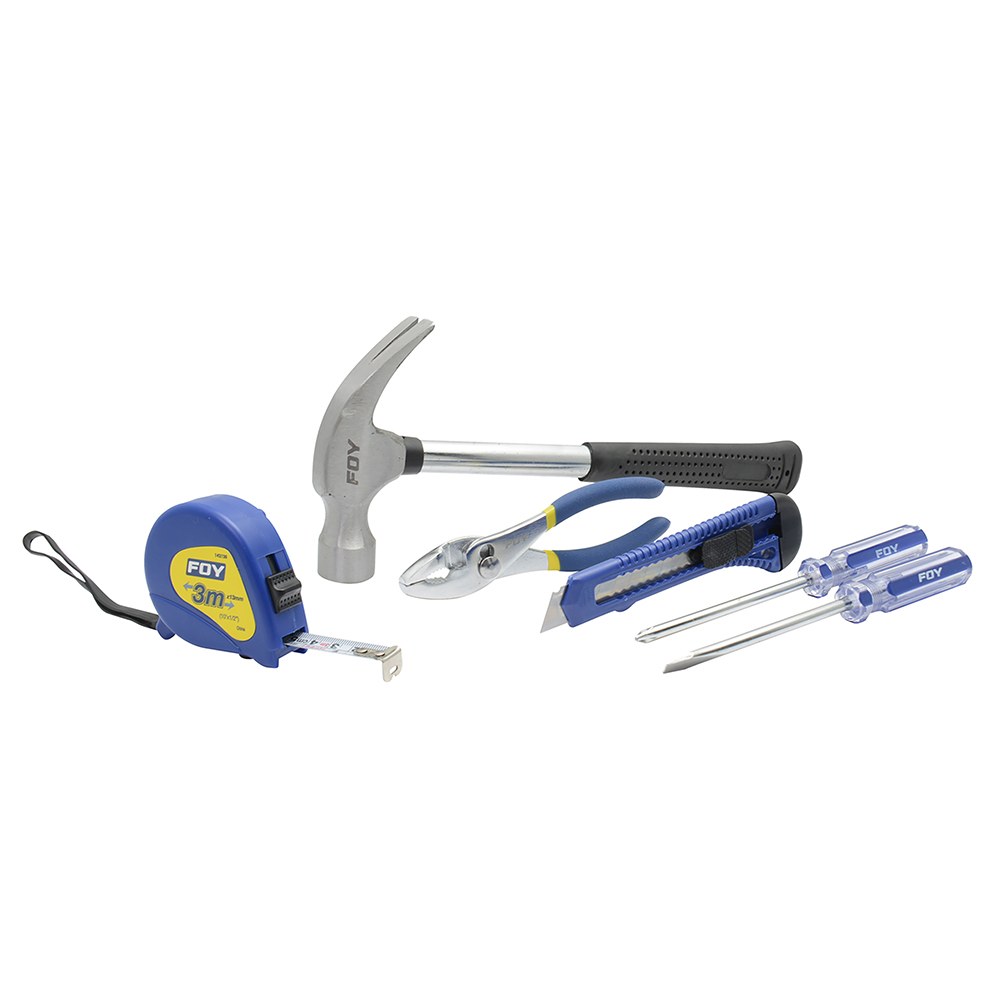 Juego combinado de herramienta, 6 piezas Foy