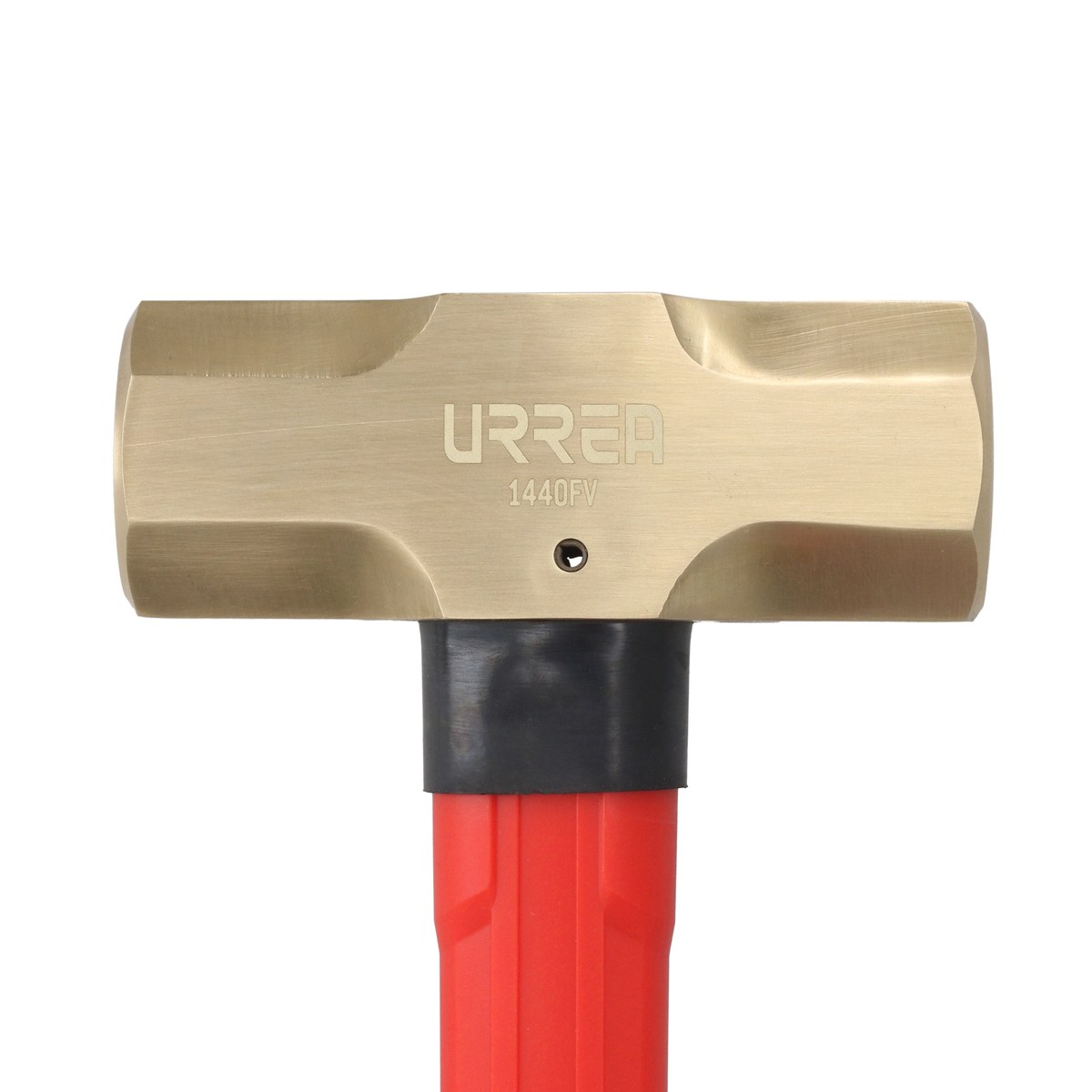 Marro de bronce con mango largo de fibra de vidrio 35", 10 lb Urrea - Imagen 3