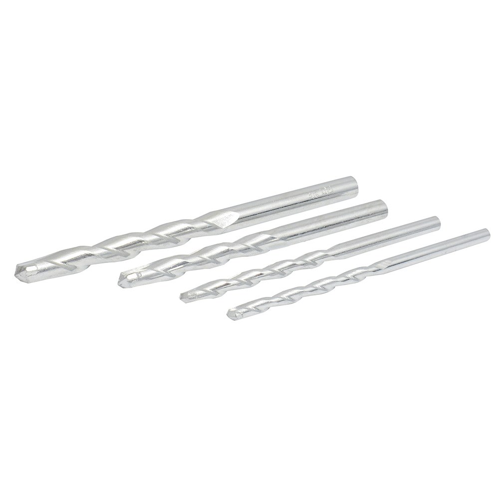 Juego de brocas para concreto con punta de tungsteno, 4 piezas Foy