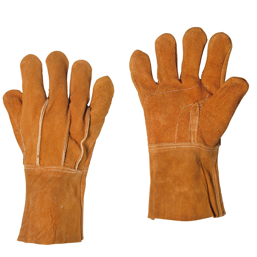 Guantes de carnaza puño corto unitalla Foy