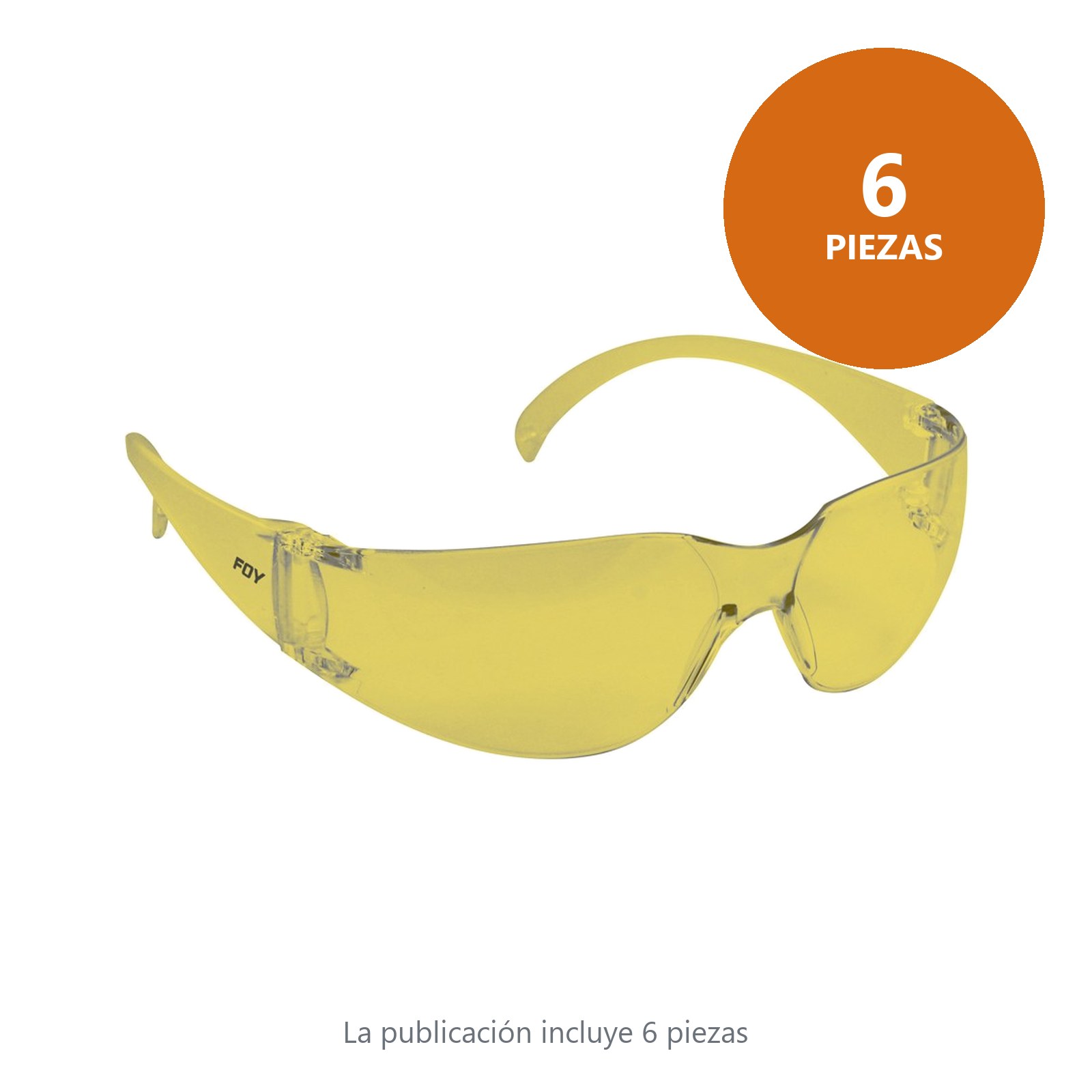 Lentes de seguridad, ámbar Foy - Imagen 3