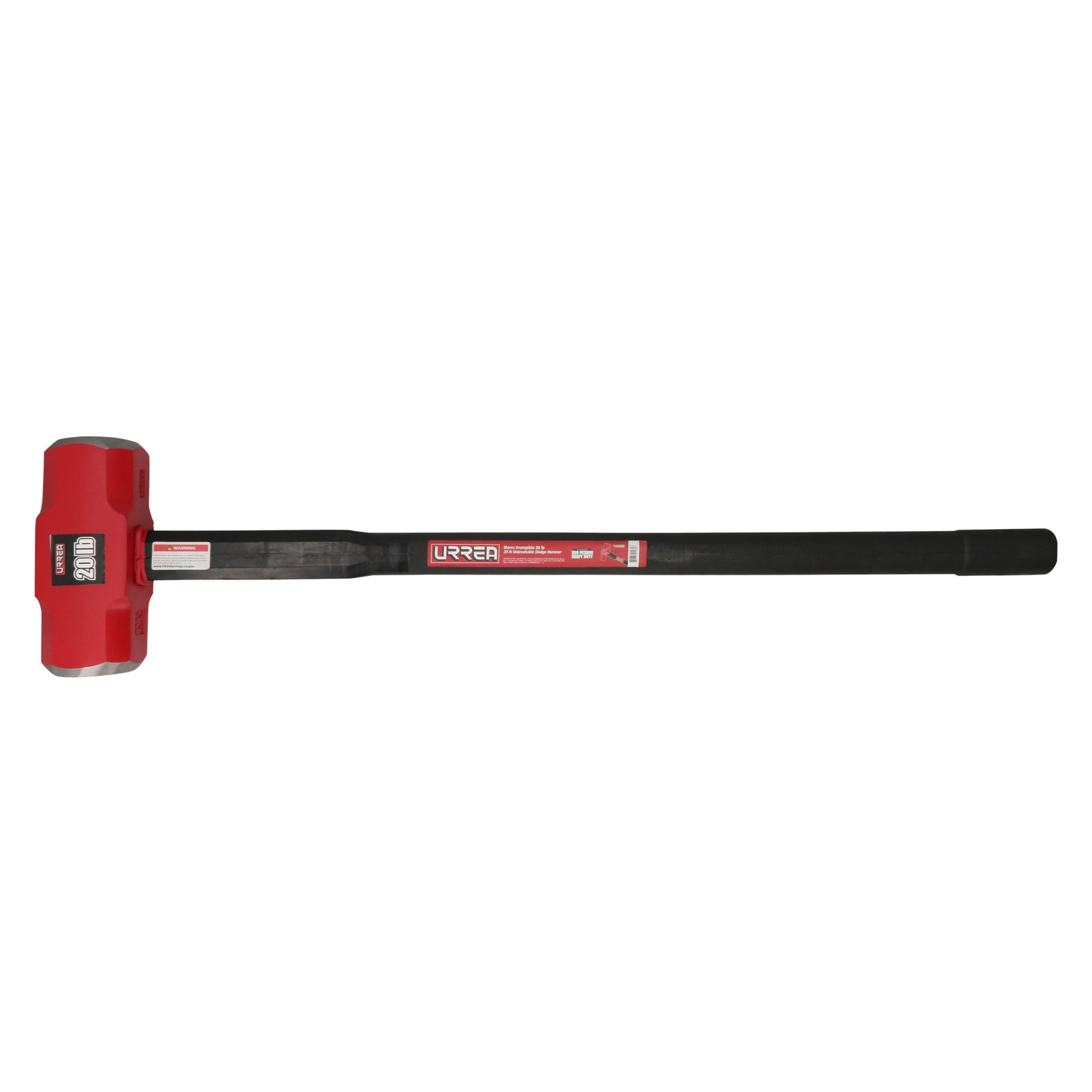 Marro irrompible con mango Rubber grip anti-vibración de 36", 20 lb Urrea - Imagen 3