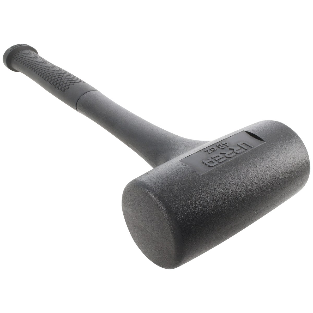 Mazo de golpe seco tapas fijas de alto impacto con mango Rubber grip de 12-1/8", 48 oz Urrea - Imagen 2