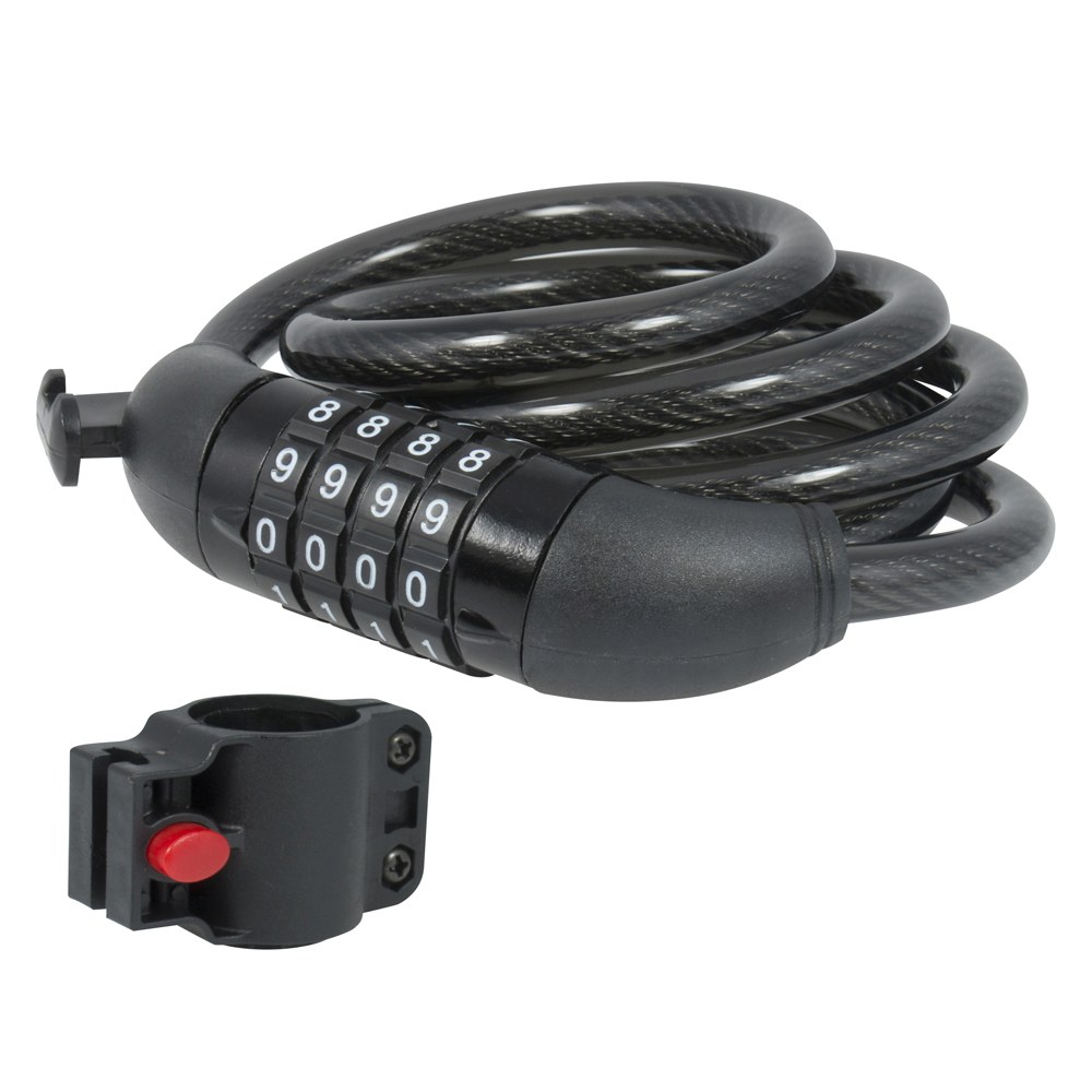 Candado de cable de combinación 8 mm x 1 m Lock
