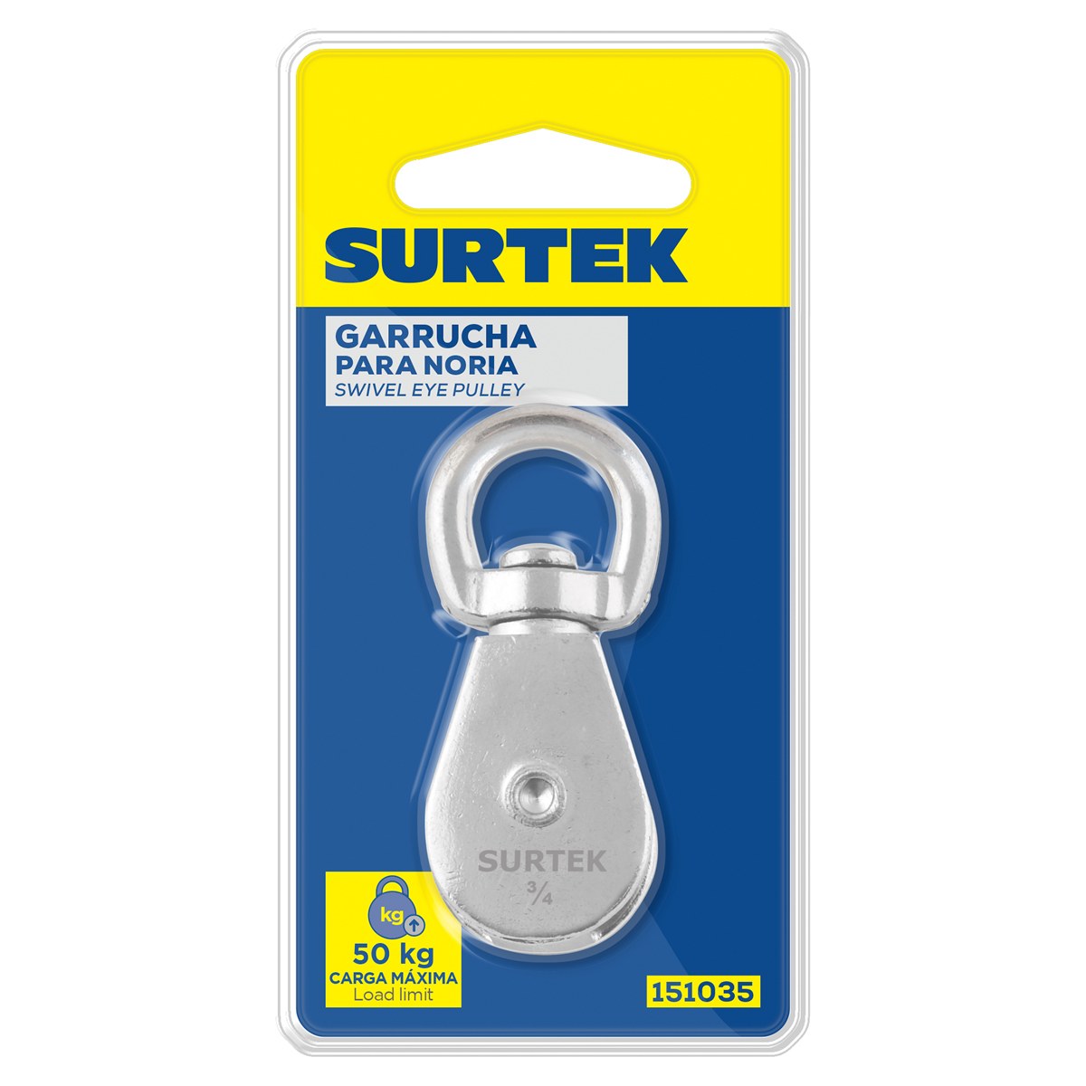 Garrucha para noria 3/4" Surtek - Imagen 2