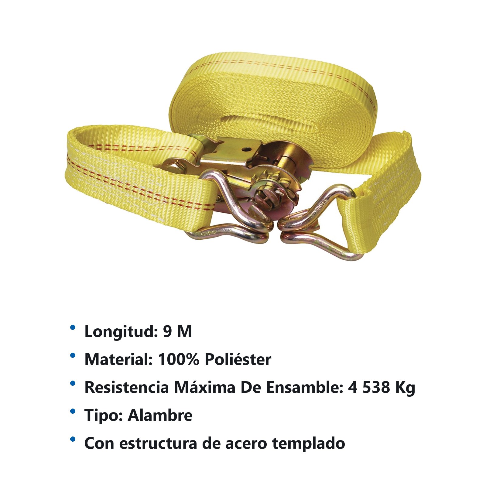 Sujetador con matraca con gancho tipo alambre 1,513 kg Surtek - Imagen 2