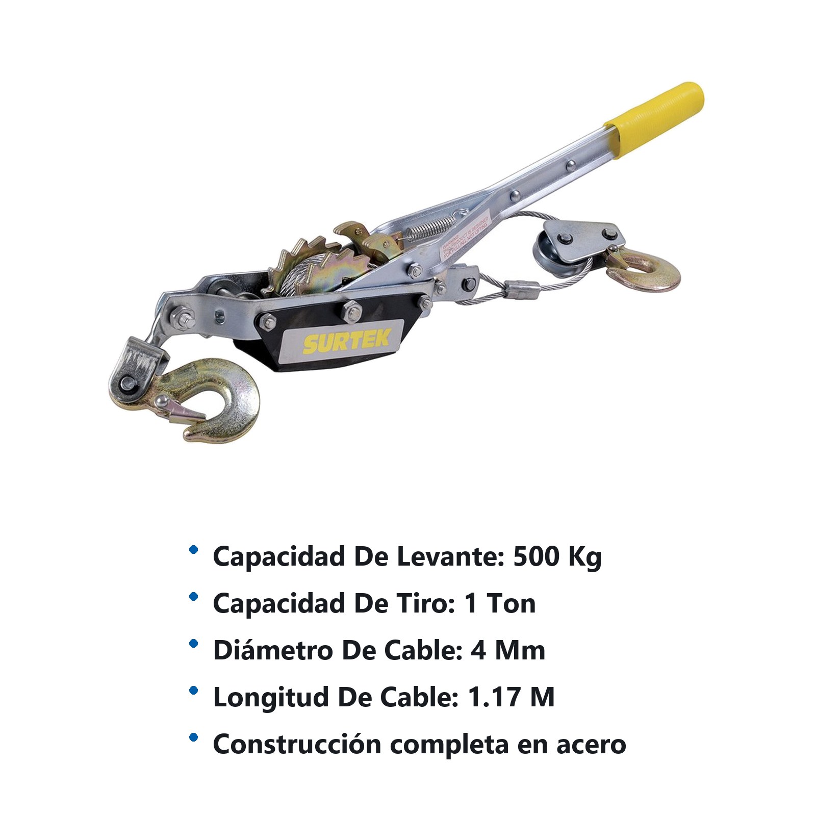Minigrua o thirfors 0.5 ton Surtek - Imagen 3