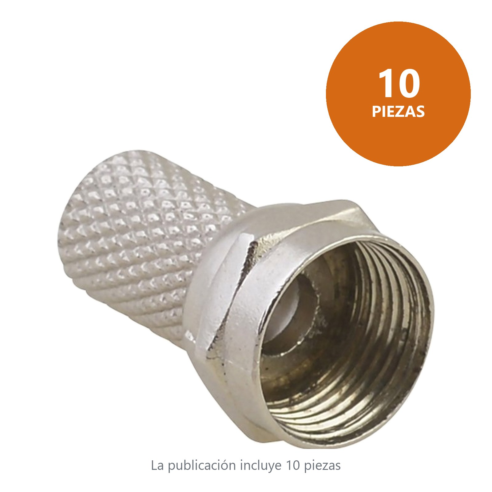 Conector para enroscar cable coaxial RG59, 4 piezas Surtek - Imagen 3