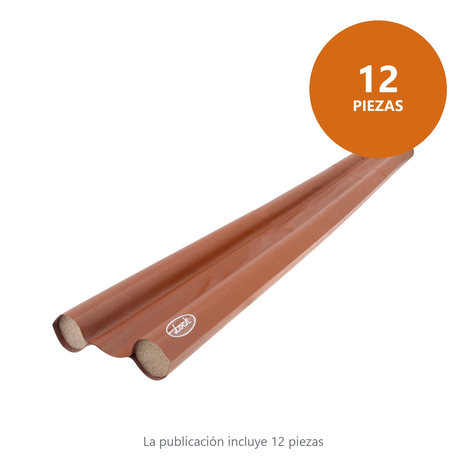 Guardapolvo foam con cubierta PVC café 95 cm Lock - Imagen 3